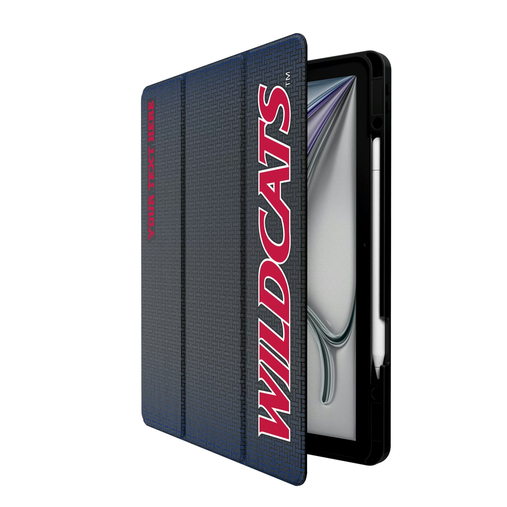 University of Arizona Wildcats Personalized Linen iPad Tablet Case for Apple iPad