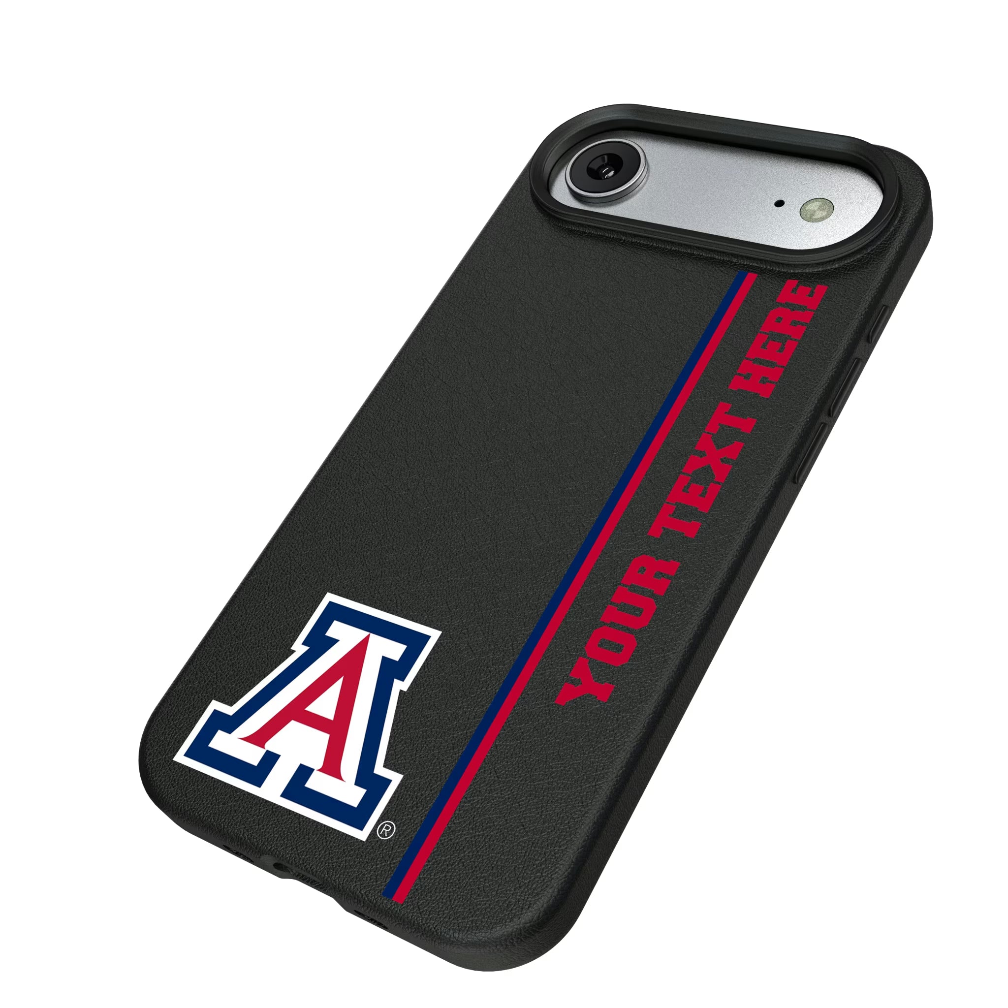 University of Arizona Wildcats Personalized Sidebard iPhone MagSafe Compatible Phone Case for Apple iPhone - Isometric View#Device_iPhone Air