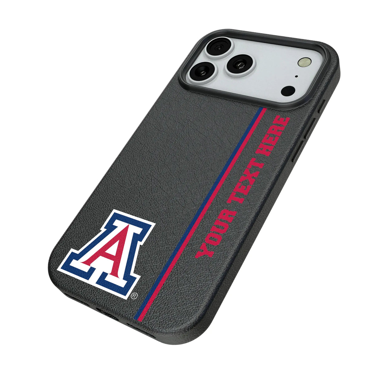 University of Arizona Wildcats Personalized Sidebard iPhone MagSafe Compatible Phone Case for Apple iPhone - Isometric View#Device_iPhone 18 Pro Max