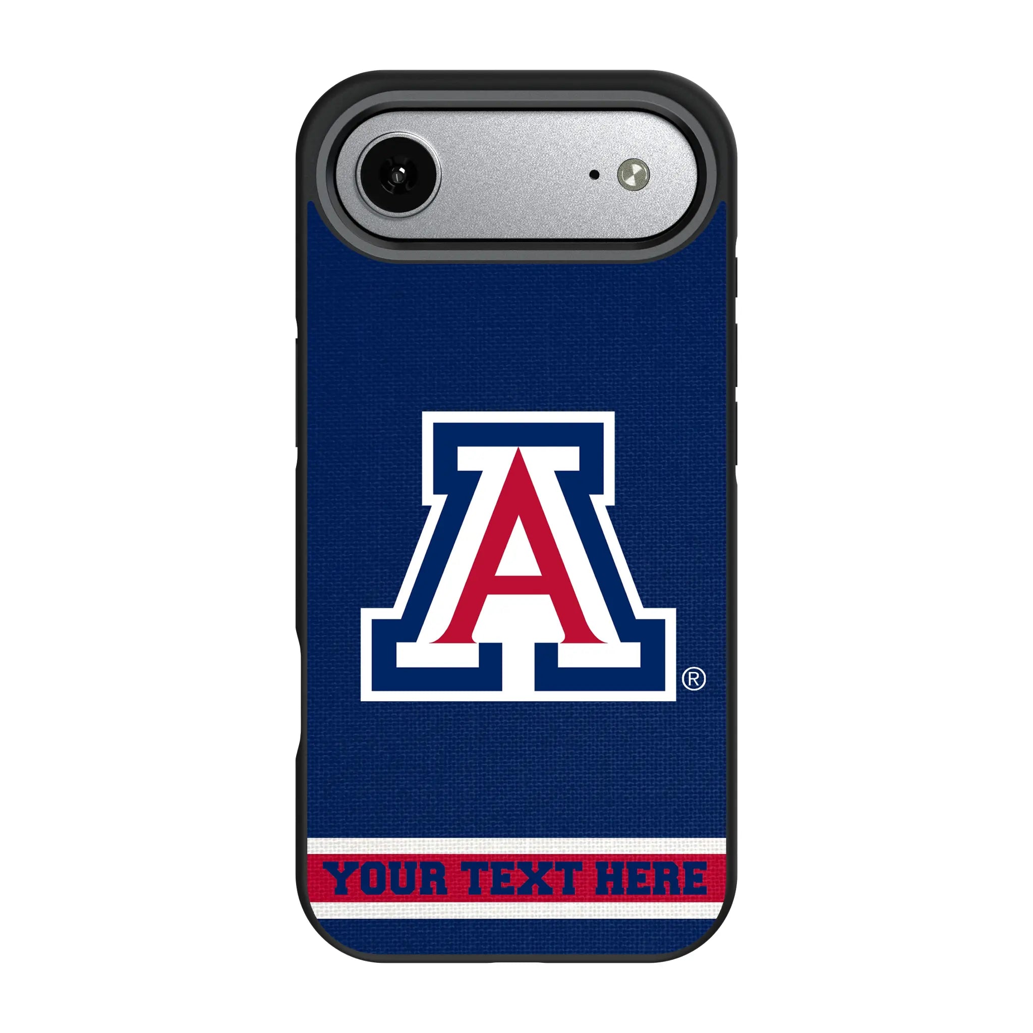 University of Arizona Wildcats Personalized Stripe iPhone Bump Phone Case for Apple iPhone#Device_iPhone Air