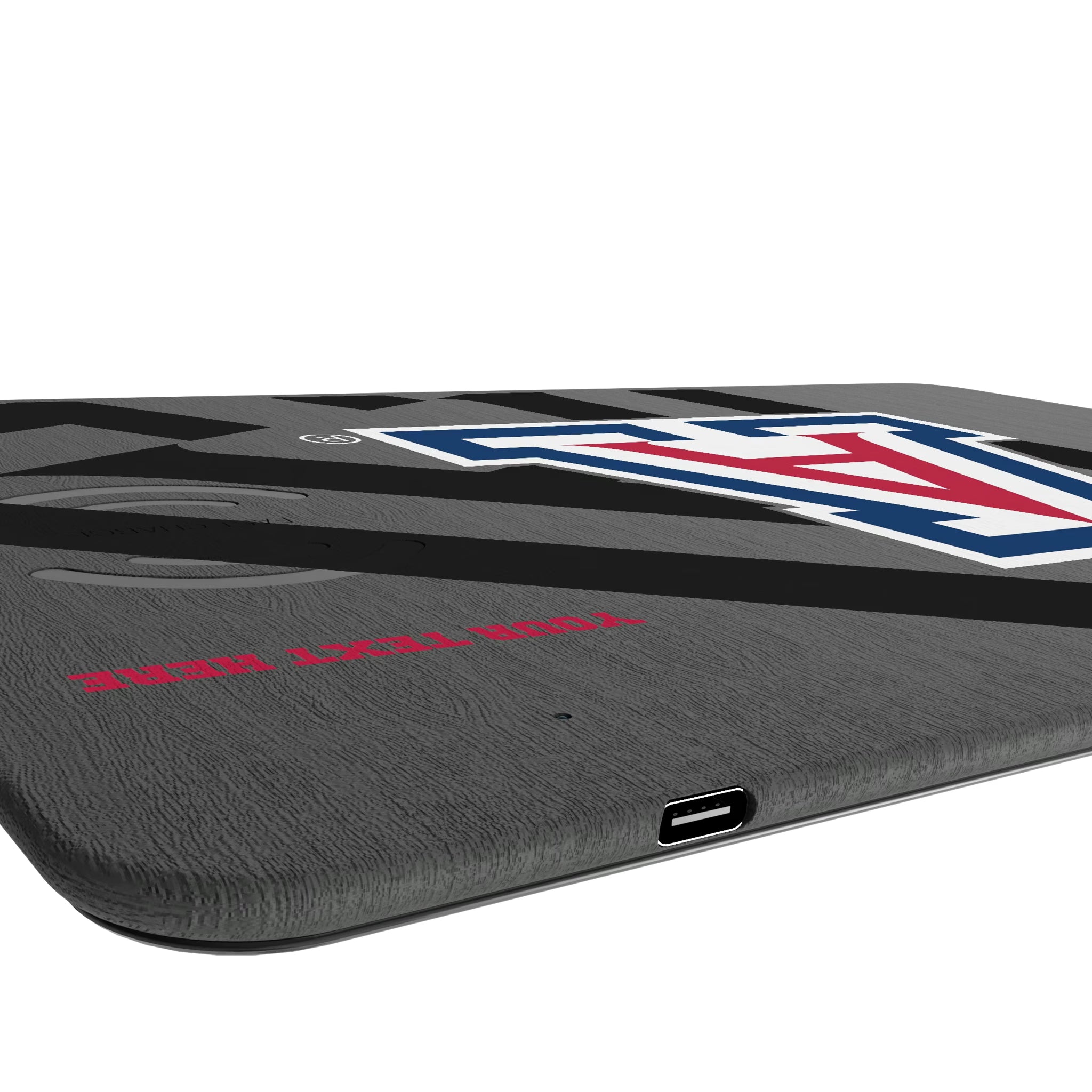 University of Arizona Wildcats Personalized Tilt 15-Watt Wireless Charger and Mouse Pad
