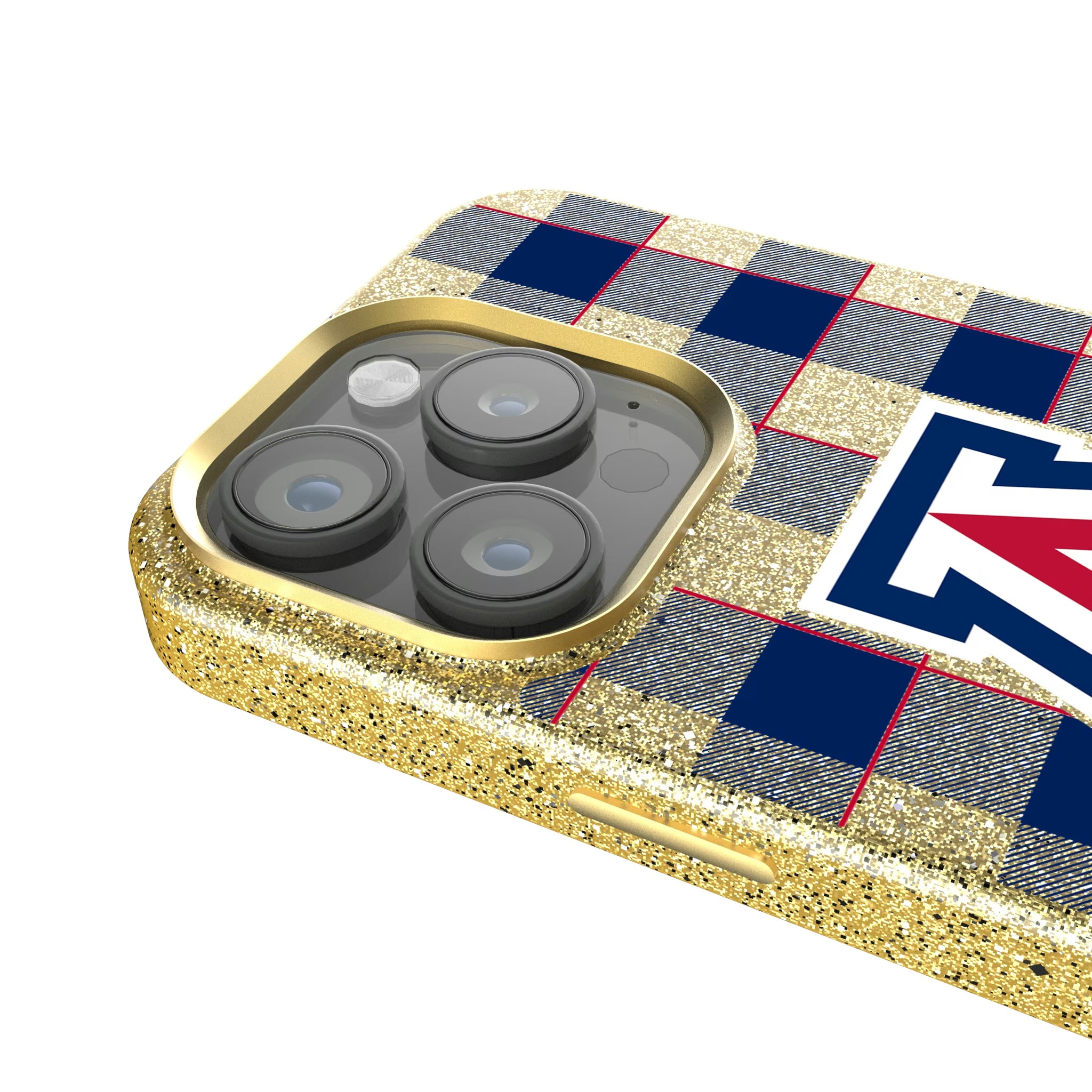 University of Arizona Wildcats Plaid iPhone Bling Phone Case for Apple iPhone - Detail