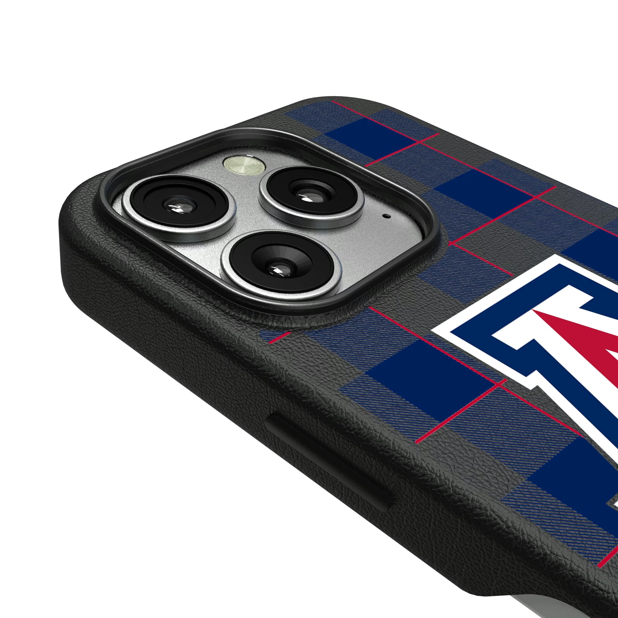 University of Arizona Wildcats Plaid iPhone MagSafe Compatible Phone Case for Apple iPhone - Detail