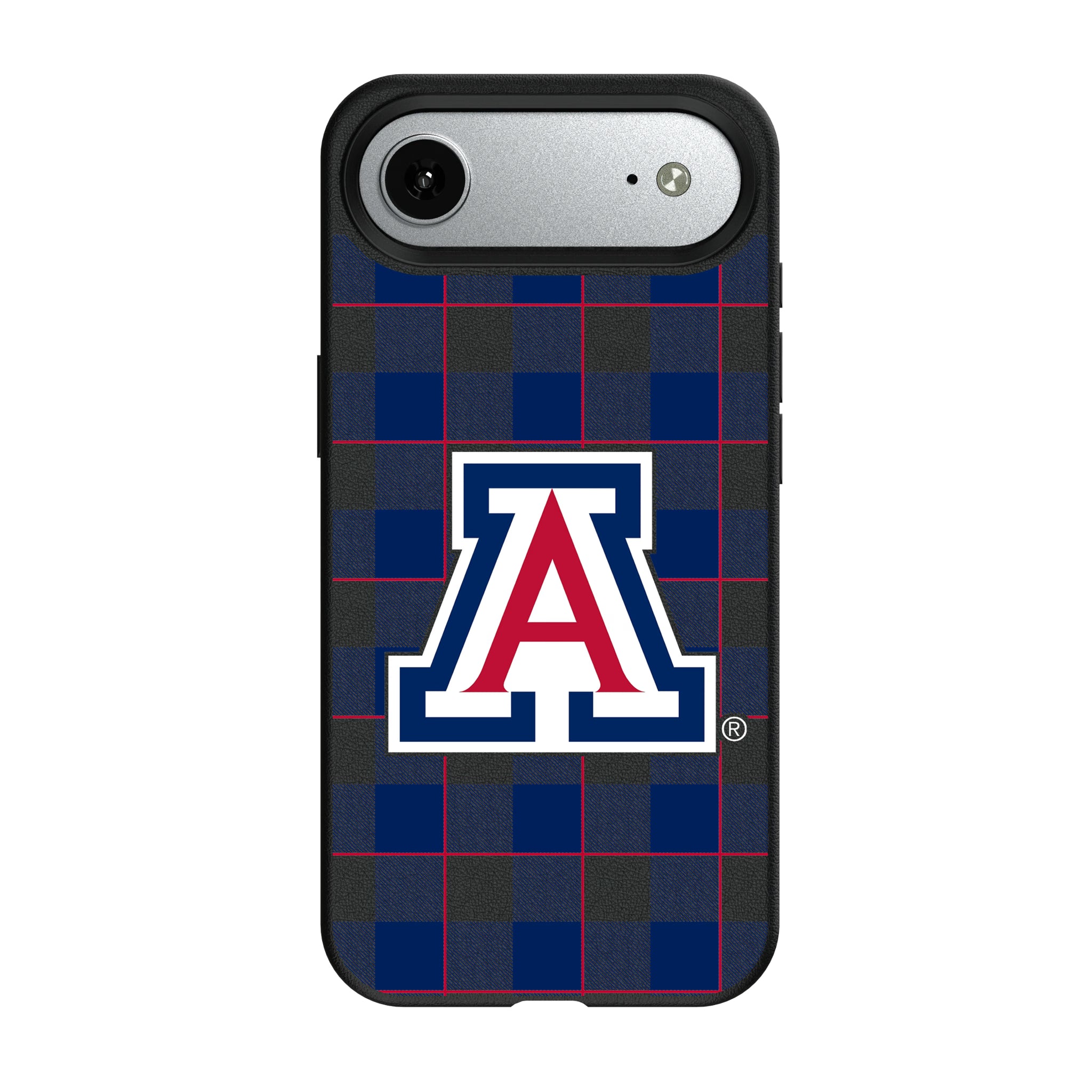 University of Arizona Wildcats Plaid iPhone MagSafe Compatible Phone Case for Apple iPhone#Device_iPhone Air