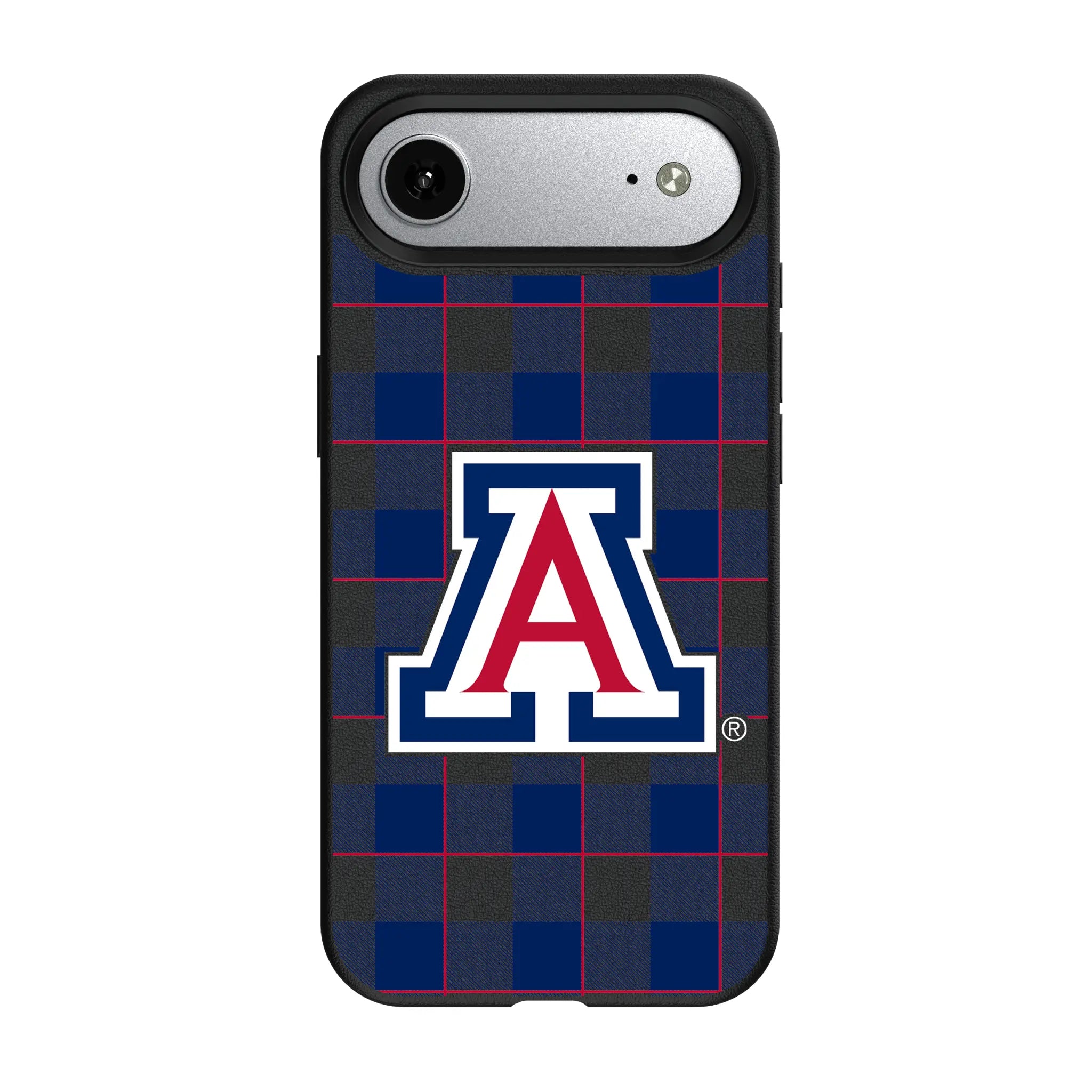 University of Arizona Wildcats Plaid iPhone MagSafe Compatible Phone Case for Apple iPhone#Device_iPhone Air