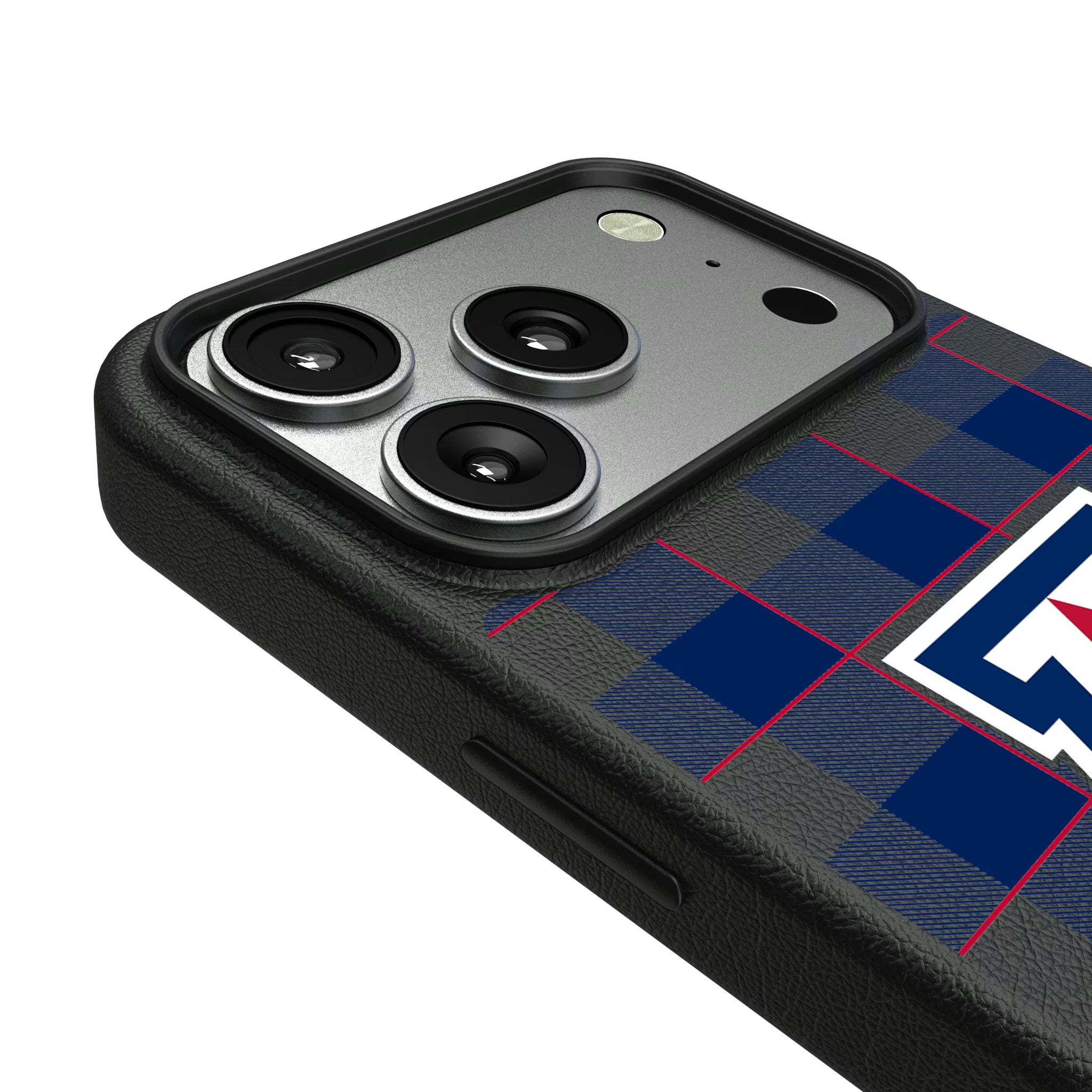University of Arizona Wildcats Plaid iPhone MagSafe Compatible Phone Case for Apple iPhone - Detail#Device_iPhone 17 Pro