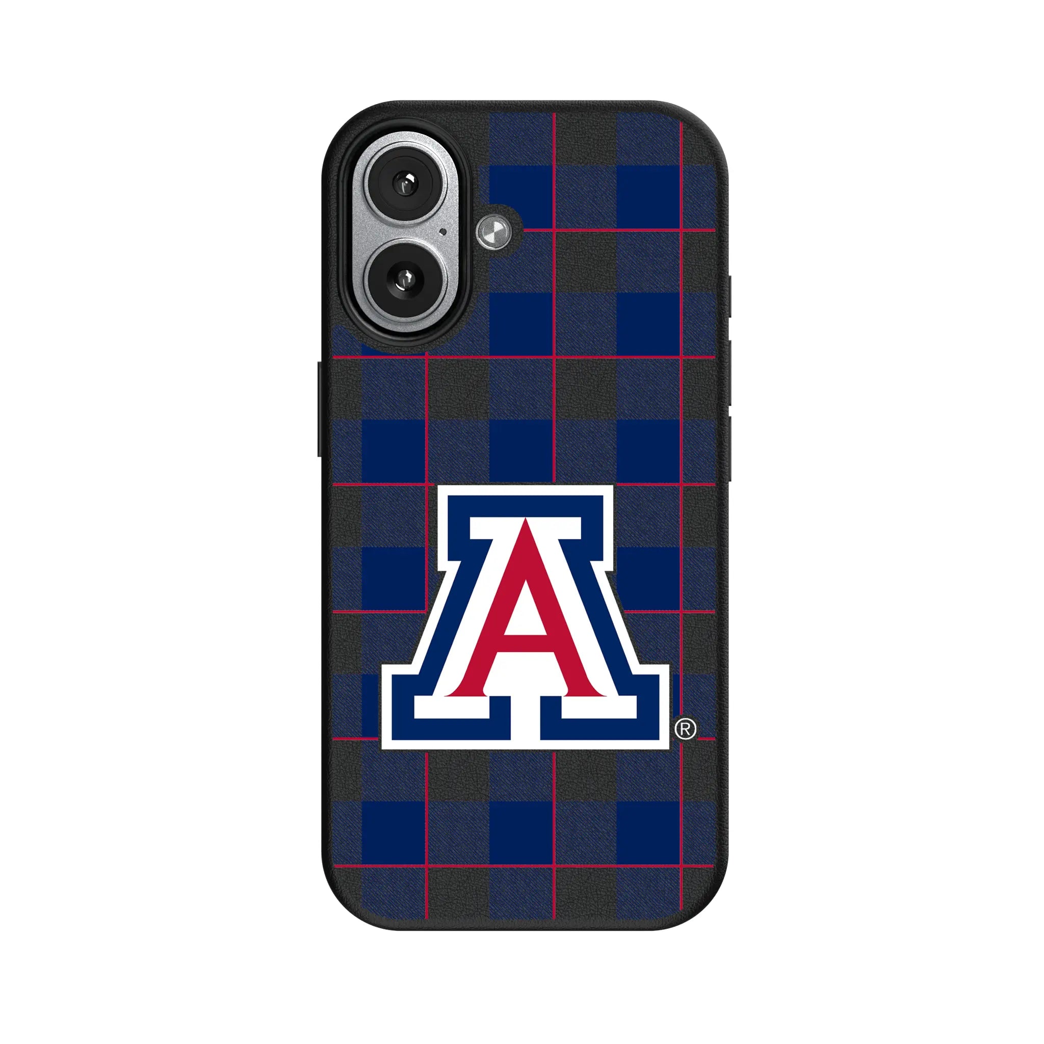 University of Arizona Wildcats Plaid iPhone MagSafe Compatible Phone Case for Apple iPhone#Device_iPhone 17
