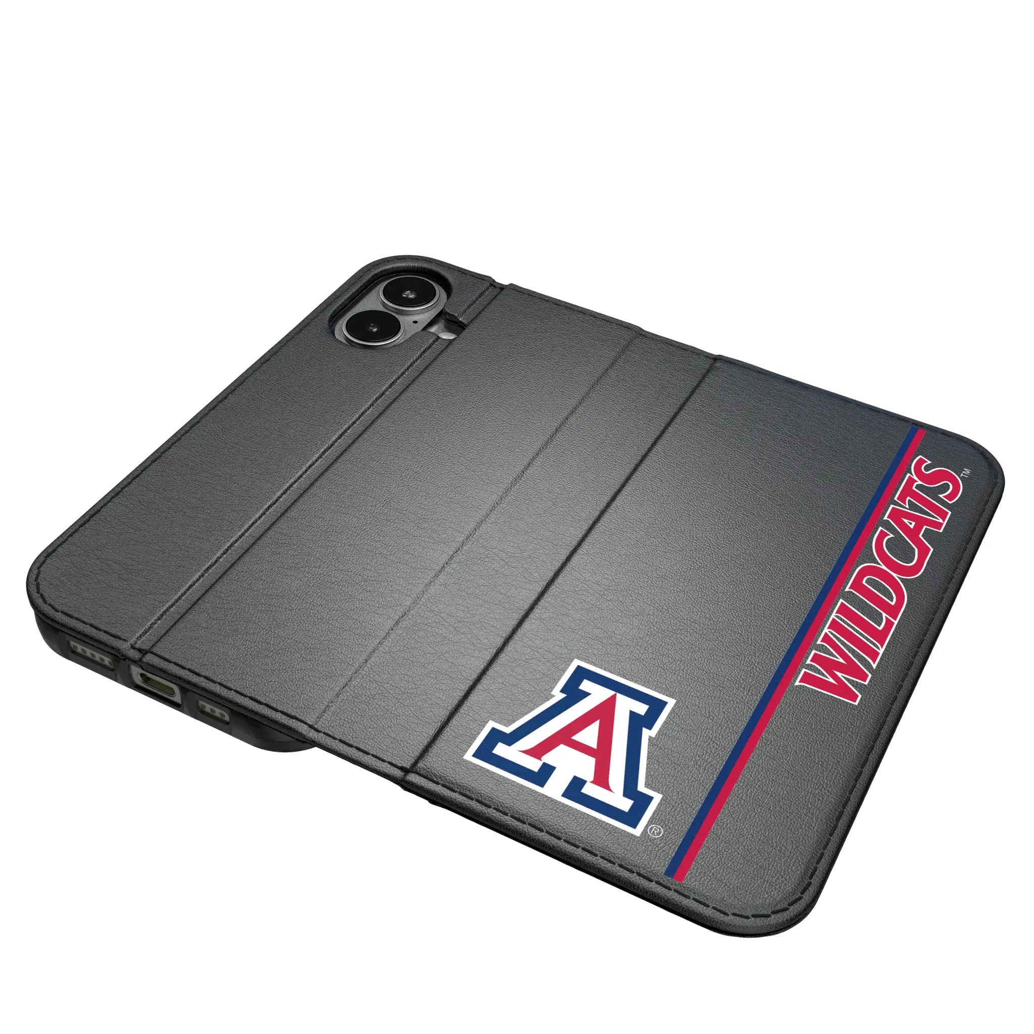 University of Arizona Wildcats Sidebar iPhone Folio Phone Case for Apple iPhone#Device_iPhone 17
