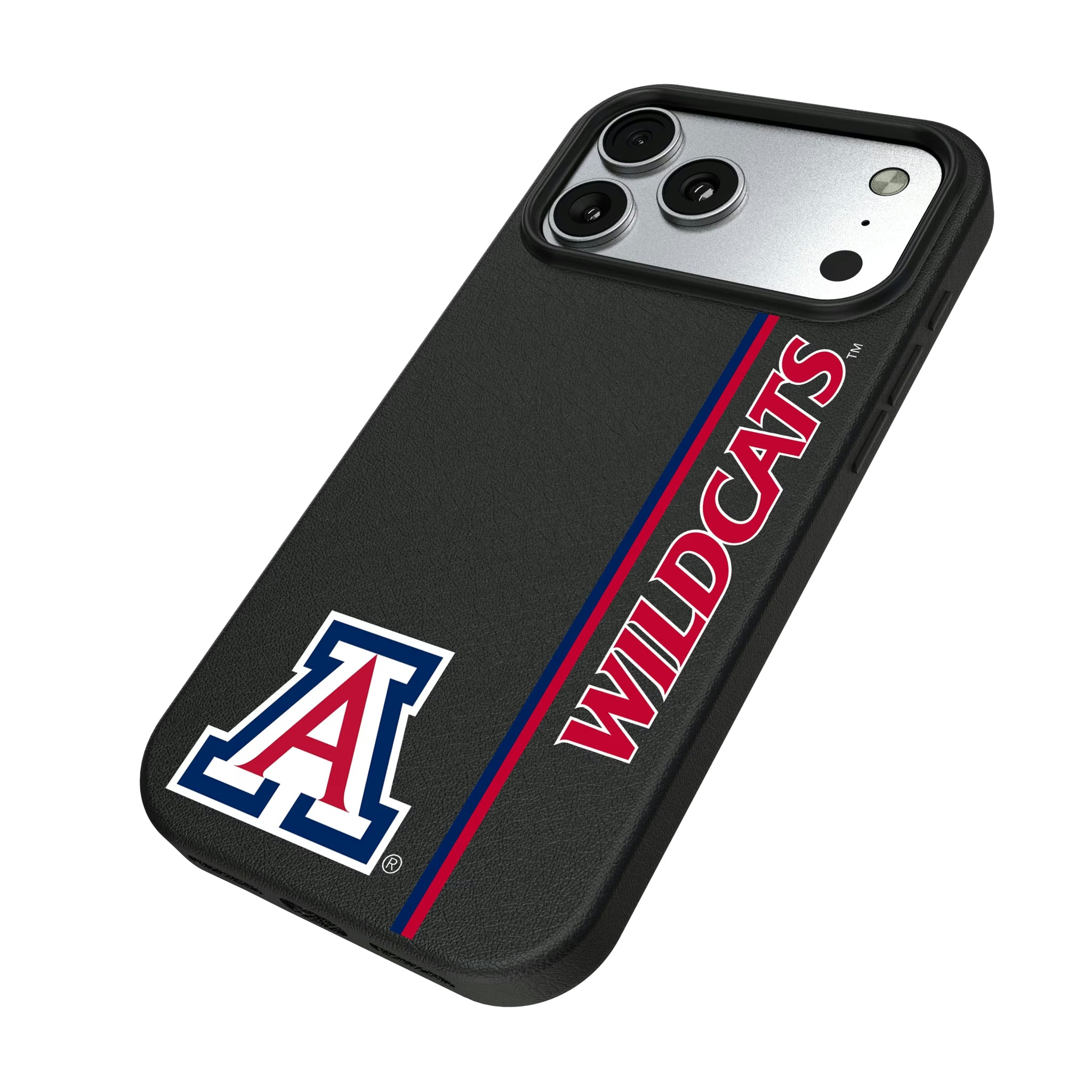 University of Arizona Wildcats Sidebar iPhone MagSafe Compatible Phone Case for Apple iPhone - Isometric View#Device_iPhone 17 Pro Max