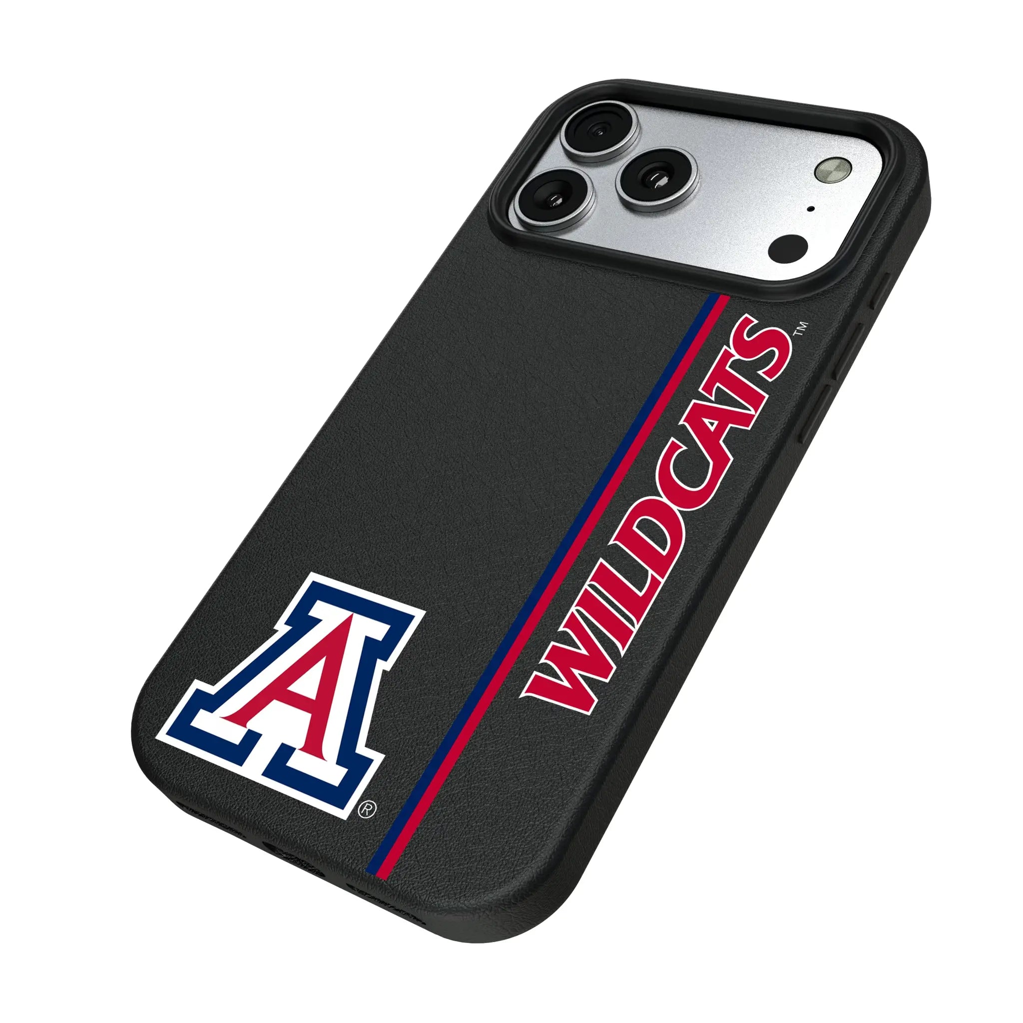 University of Arizona Wildcats Sidebar iPhone MagSafe Compatible Phone Case for Apple iPhone - Isometric View#Device_iPhone 17 Pro Max