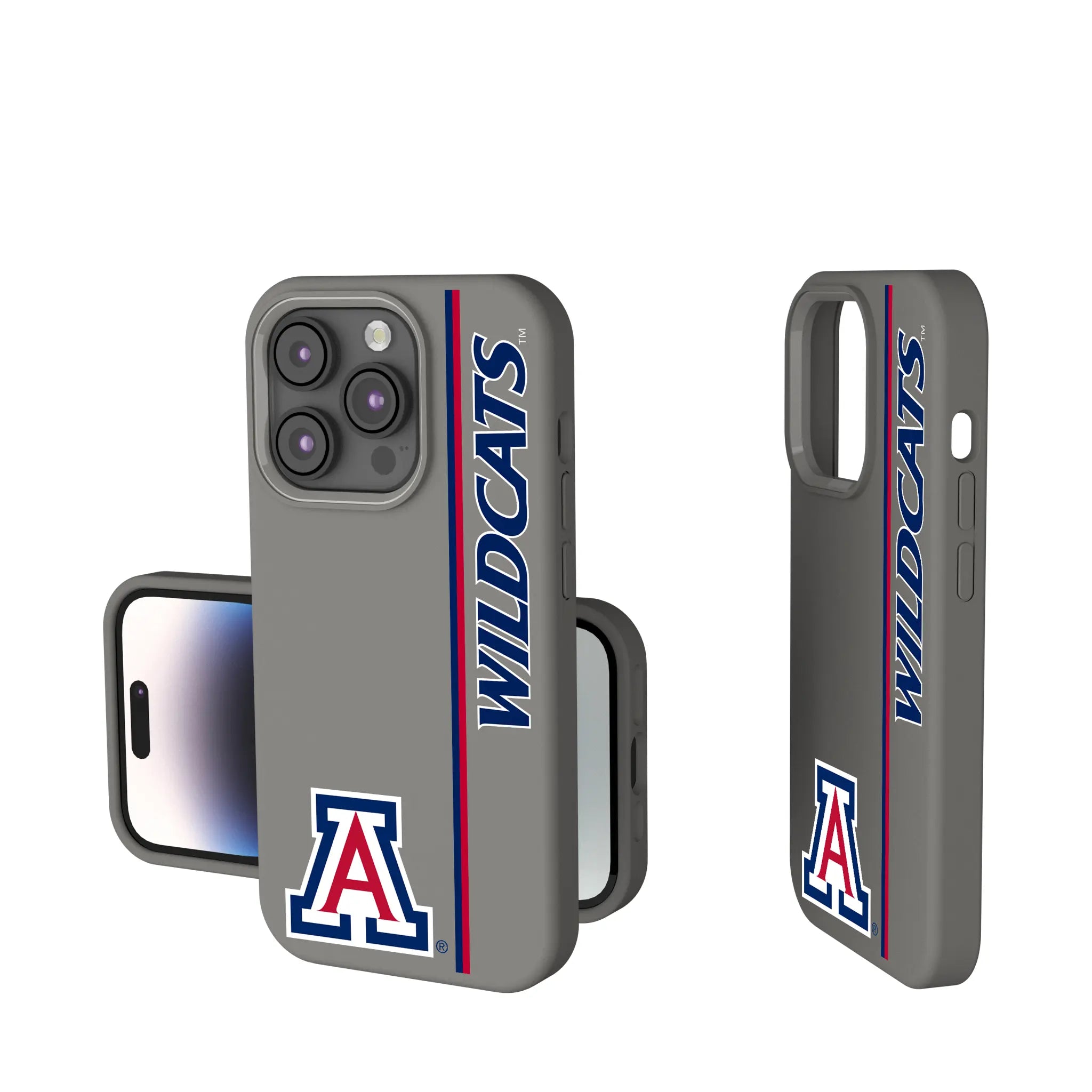 University of Arizona Wildcats Sidebar iPhone Soft Touch Phone Case for Apple iPhone