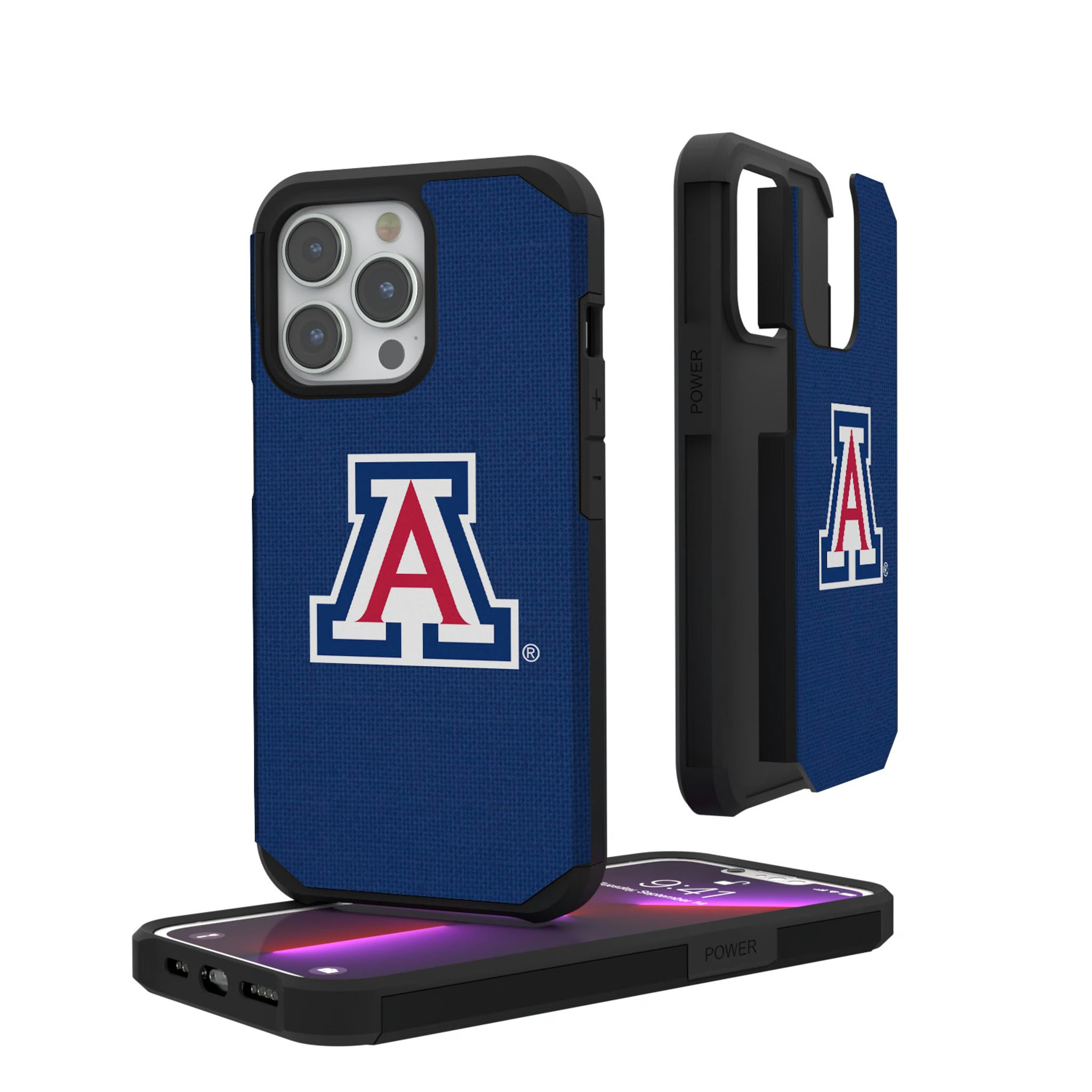 University of Arizona Wildcats Solid iPhone Rugged Phone Case for Apple iPhone