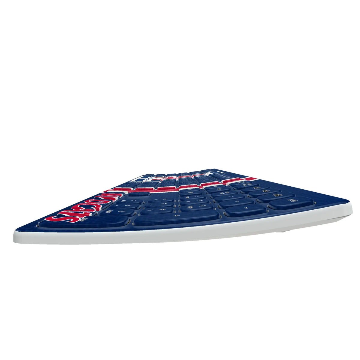 University of Arizona Wildcats Stripe KKB605 Curved Wireless Keyboard