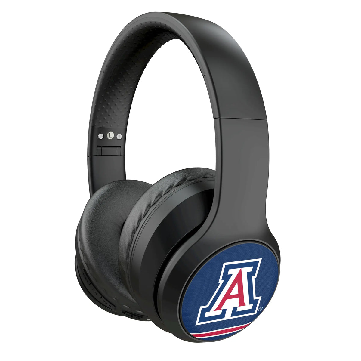 University of Arizona Wildcats Stripe Wireless Over-Ear Headphones With Case