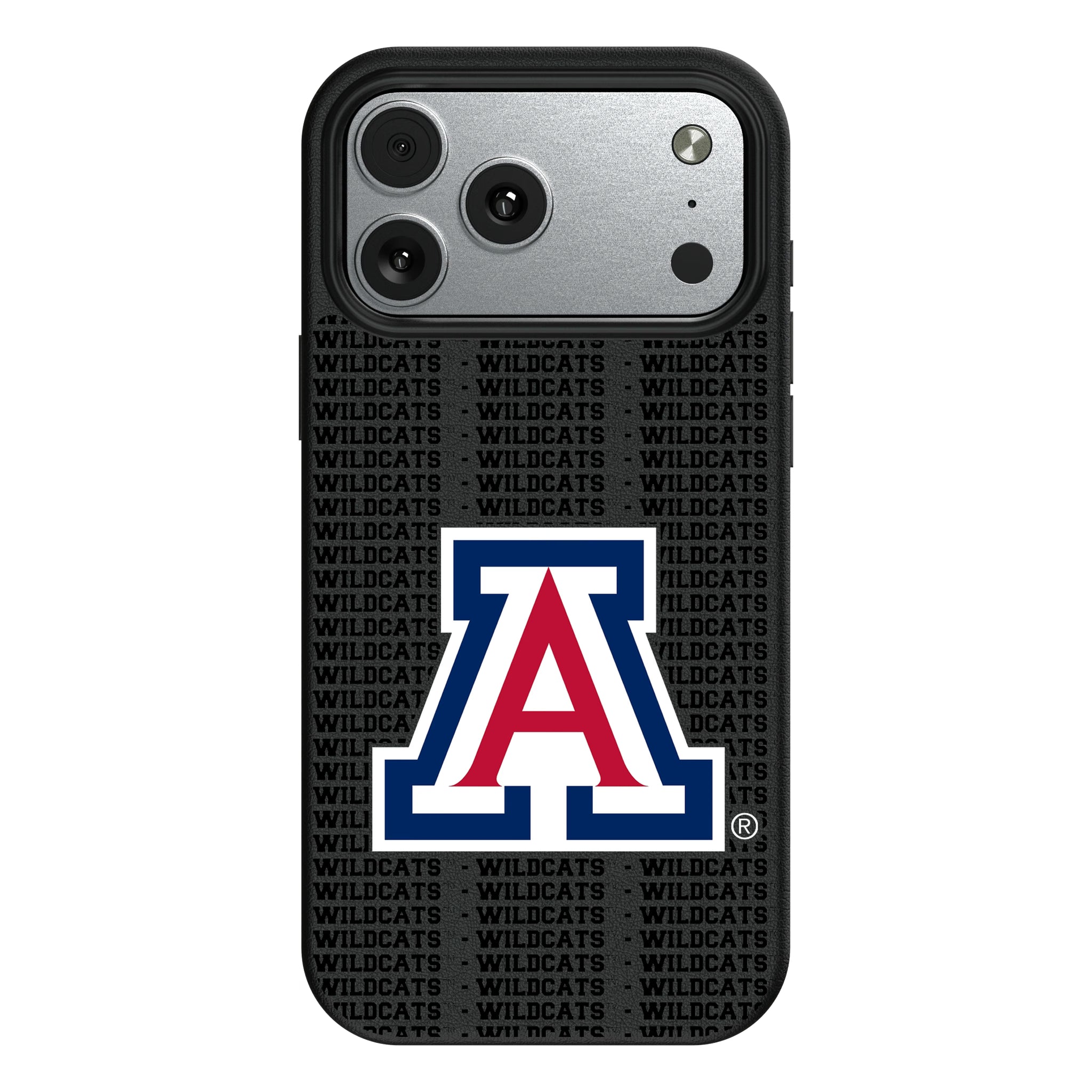 University of Arizona Wildcats Text Backdrop iPhone MagSafe Compatible Phone Case for Apple iPhone#Device_iPhone 17 Pro Max