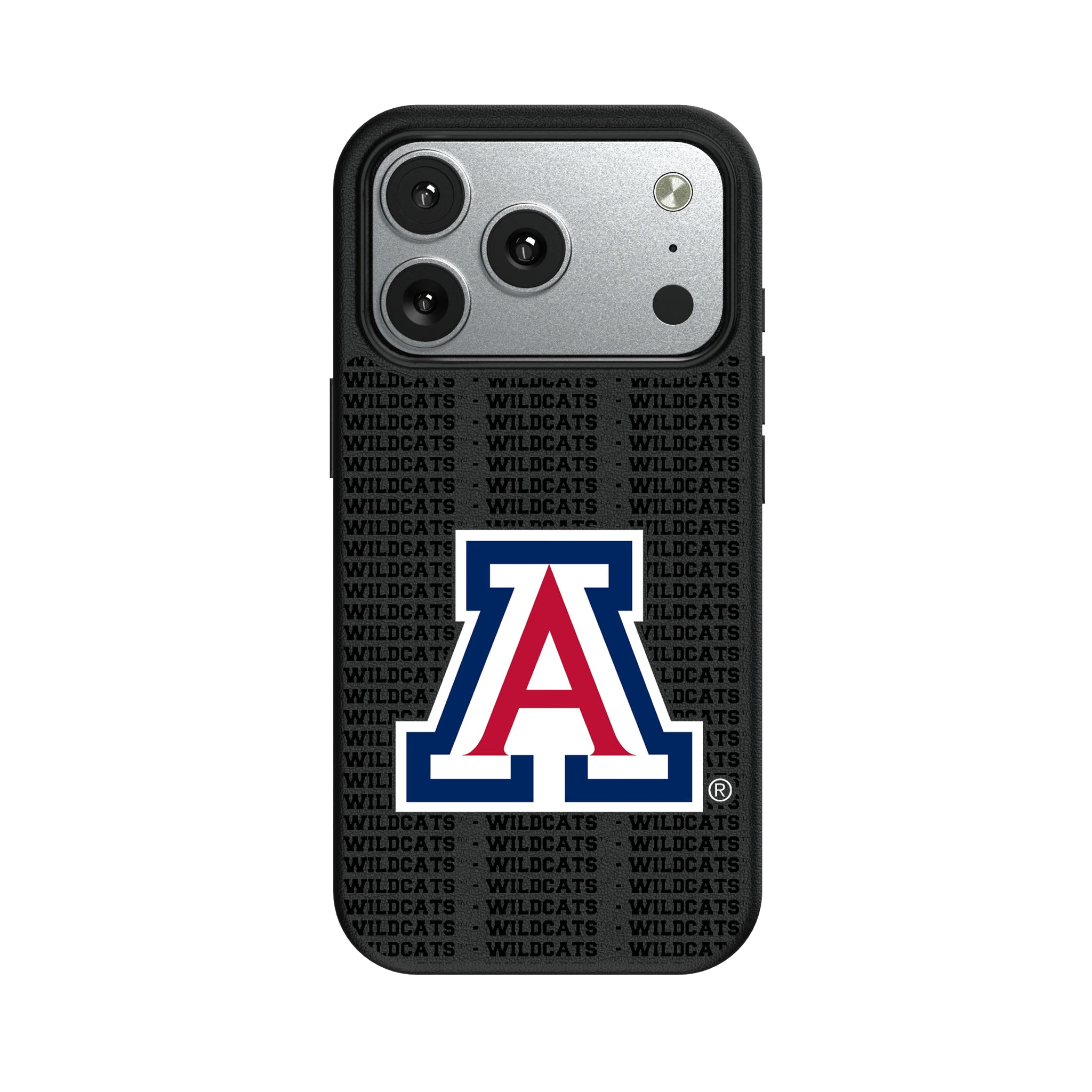 University of Arizona Wildcats Text Backdrop iPhone MagSafe Compatible Phone Case for Apple iPhone#Device_iPhone 17 Pro