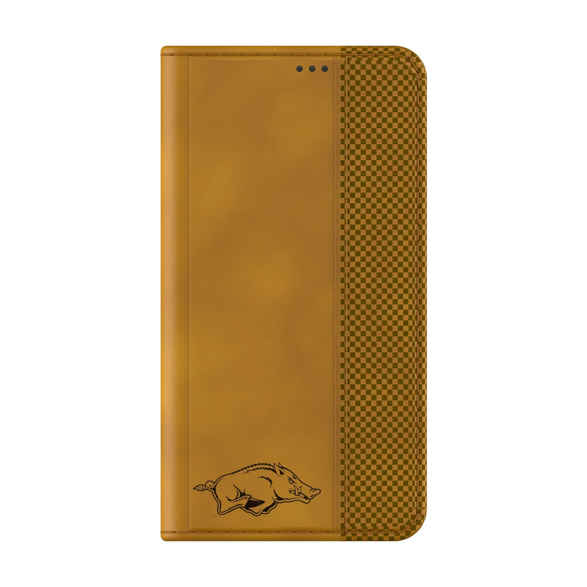 University of Arkansas Fayetteville Razorbacks Burn Galaxy Folio Phone Case for Samsung Galaxy