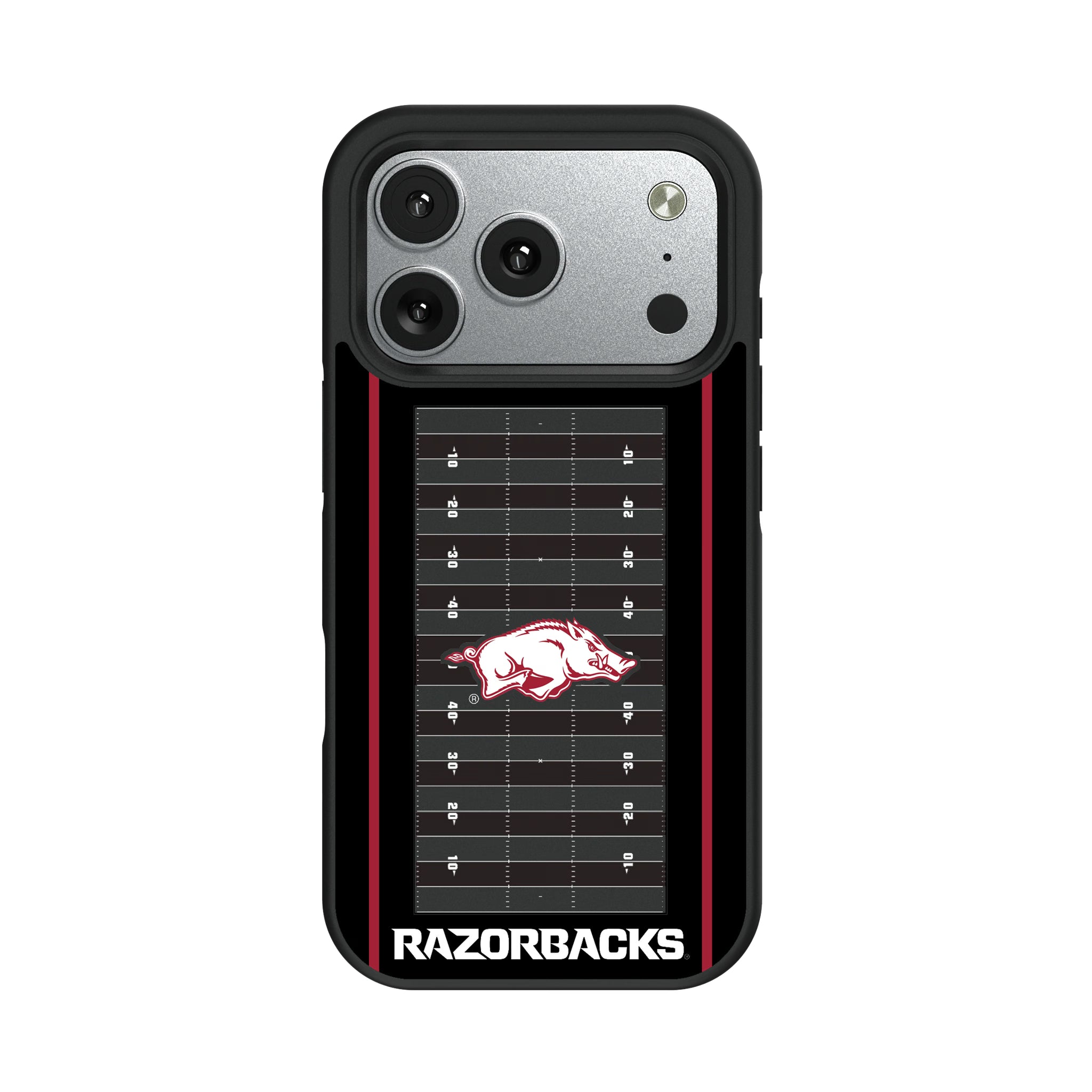University of Arkansas Fayetteville Razorbacks Field iPhone Bump Phone Case for Apple iPhone#Device_iPhone 17 Pro