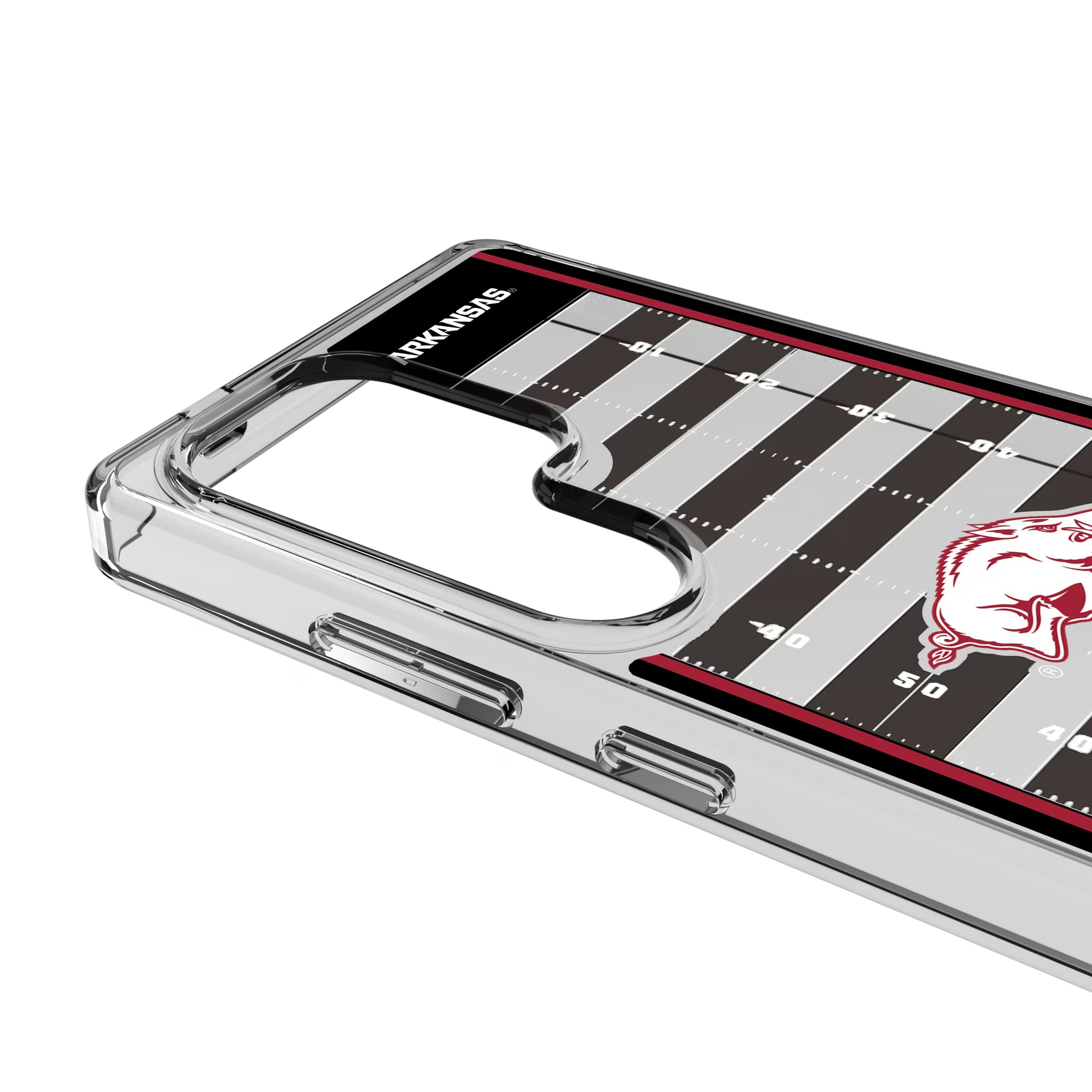 University of Arkansas Fayetteville Razorbacks Field Galaxy Clear Phone Case for Samsung Galaxy - Detail