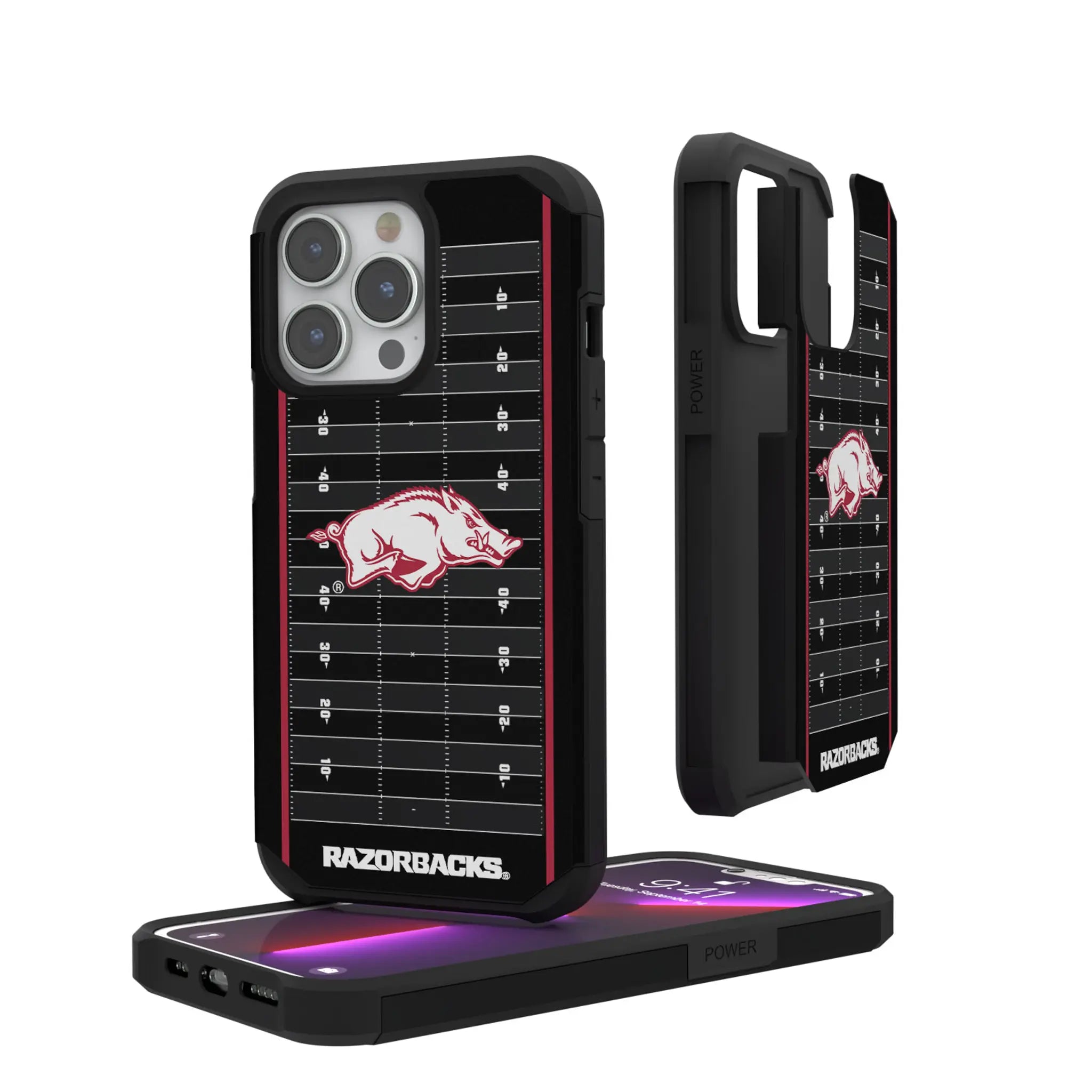 University of Arkansas Fayetteville Razorbacks Field iPhone Rugged Phone Case for Apple iPhone