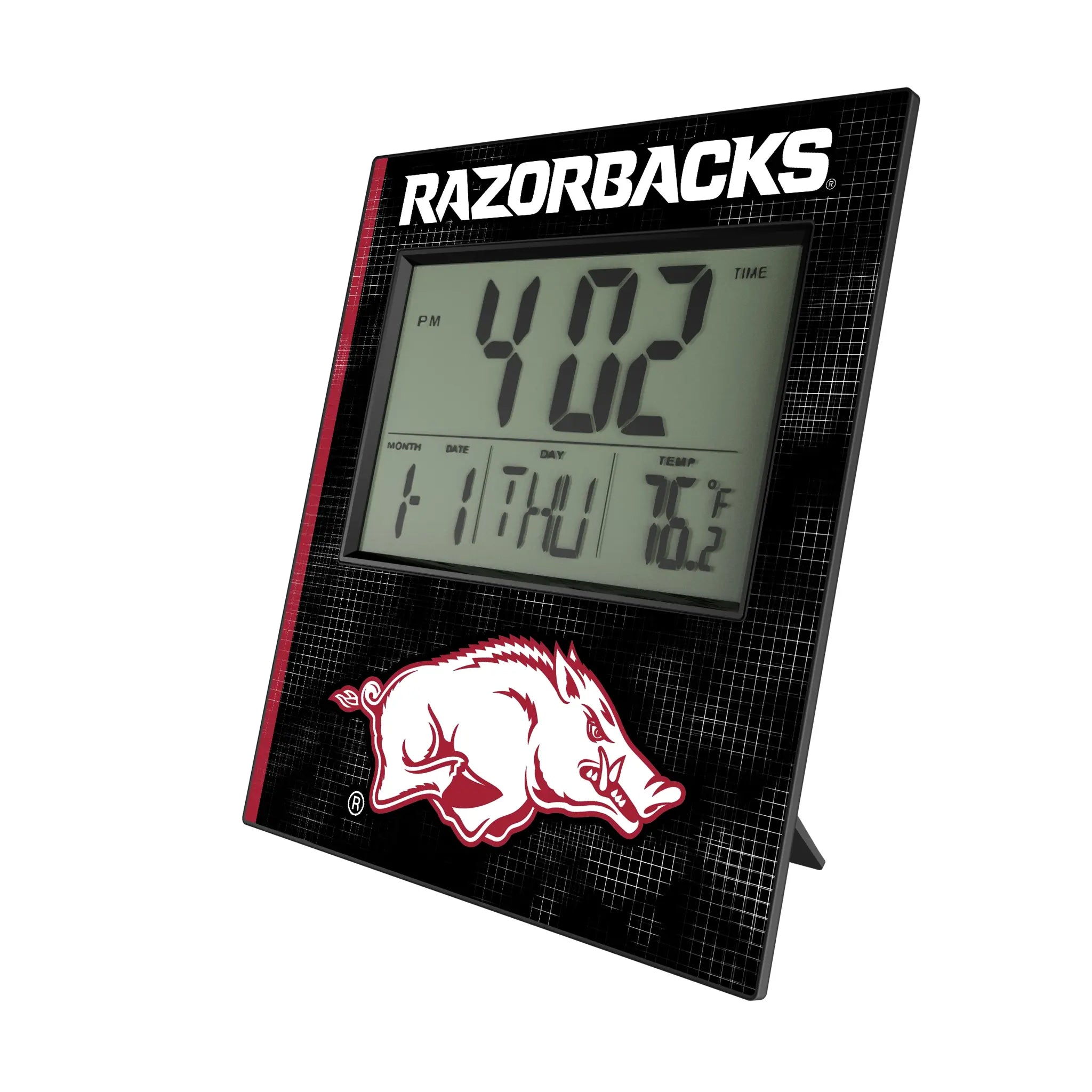 University of Arkansas Fayetteville Razorbacks Hatch Wall Clock