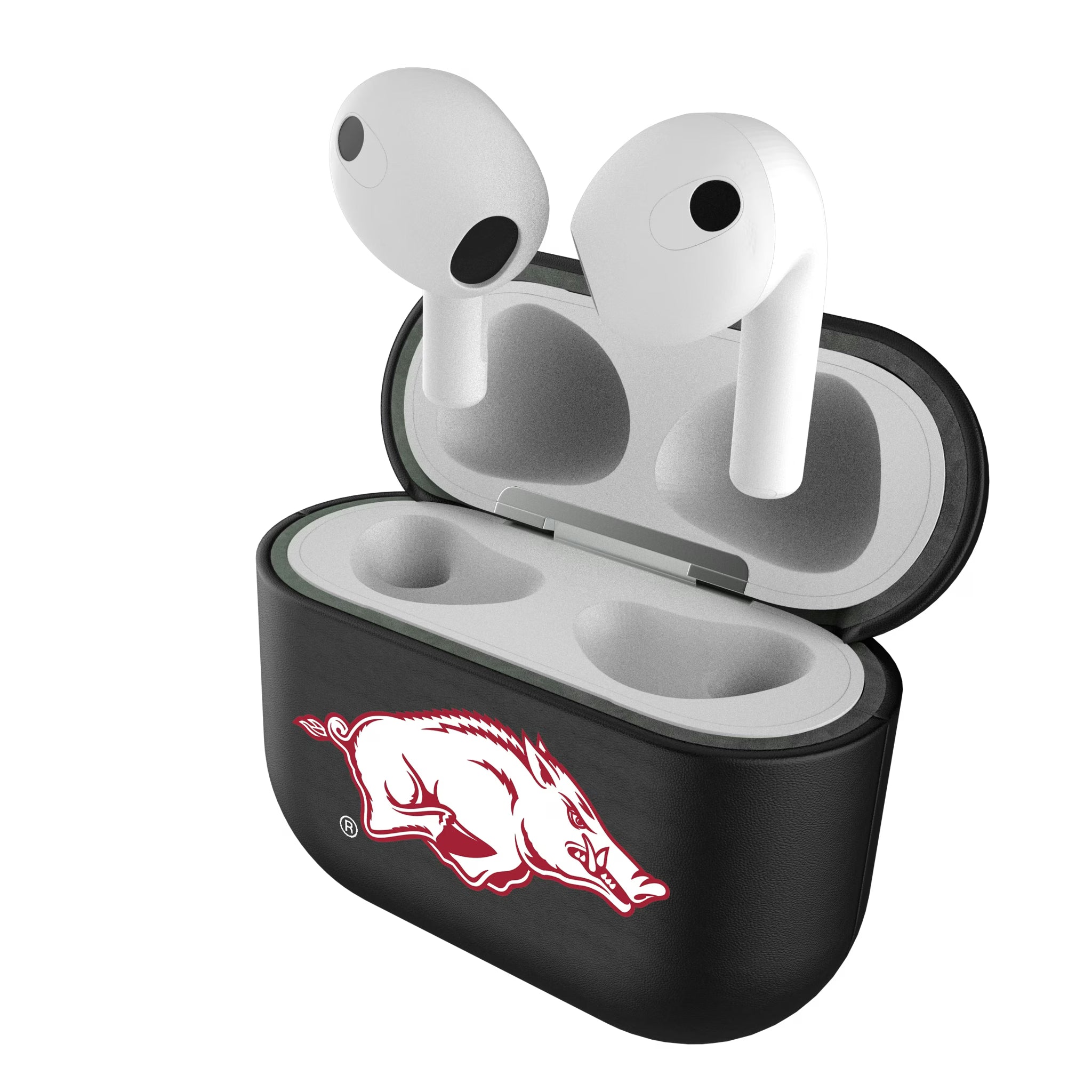 University of Arkansas Fayetteville Razorbacks Insignia AirPods AirPod Case Cover#Device_AirPods 3rd Gen