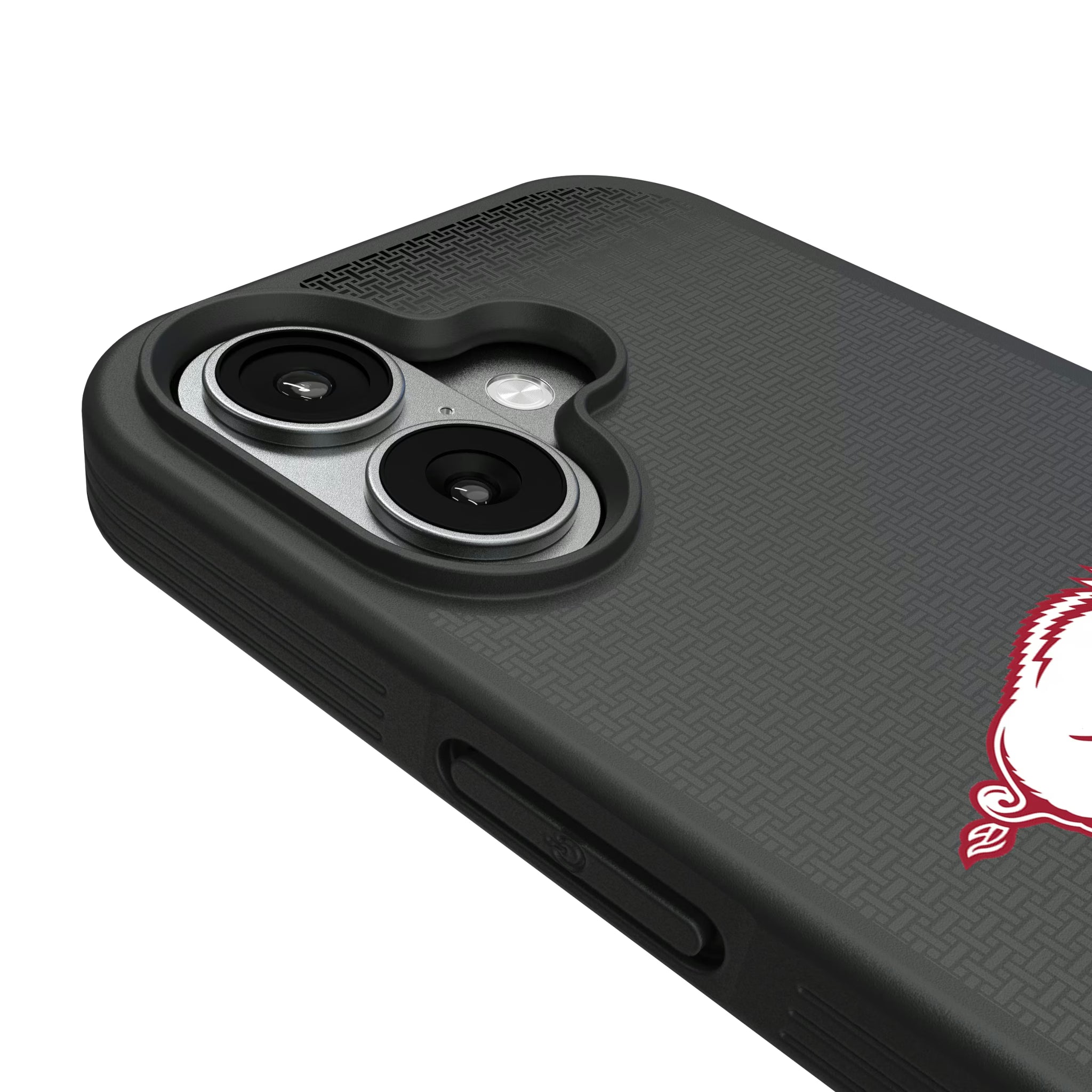 University of Arkansas Fayetteville Razorbacks Linen iPhone Bump Phone Case for Apple iPhone - Detail#Device_iPhone 17