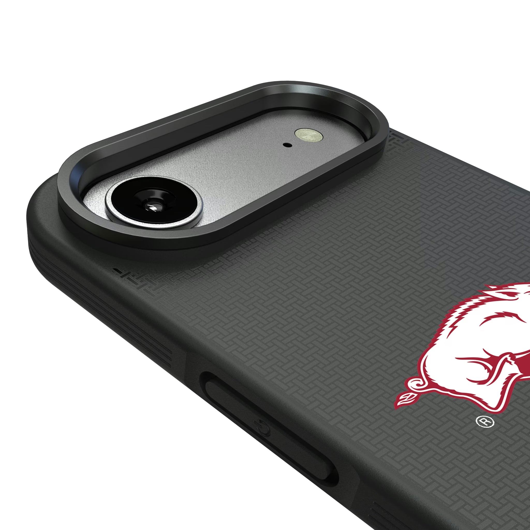 University of Arkansas Fayetteville Razorbacks Linen iPhone Bump Phone Case for Apple iPhone - Detail#Device_iPhone Air