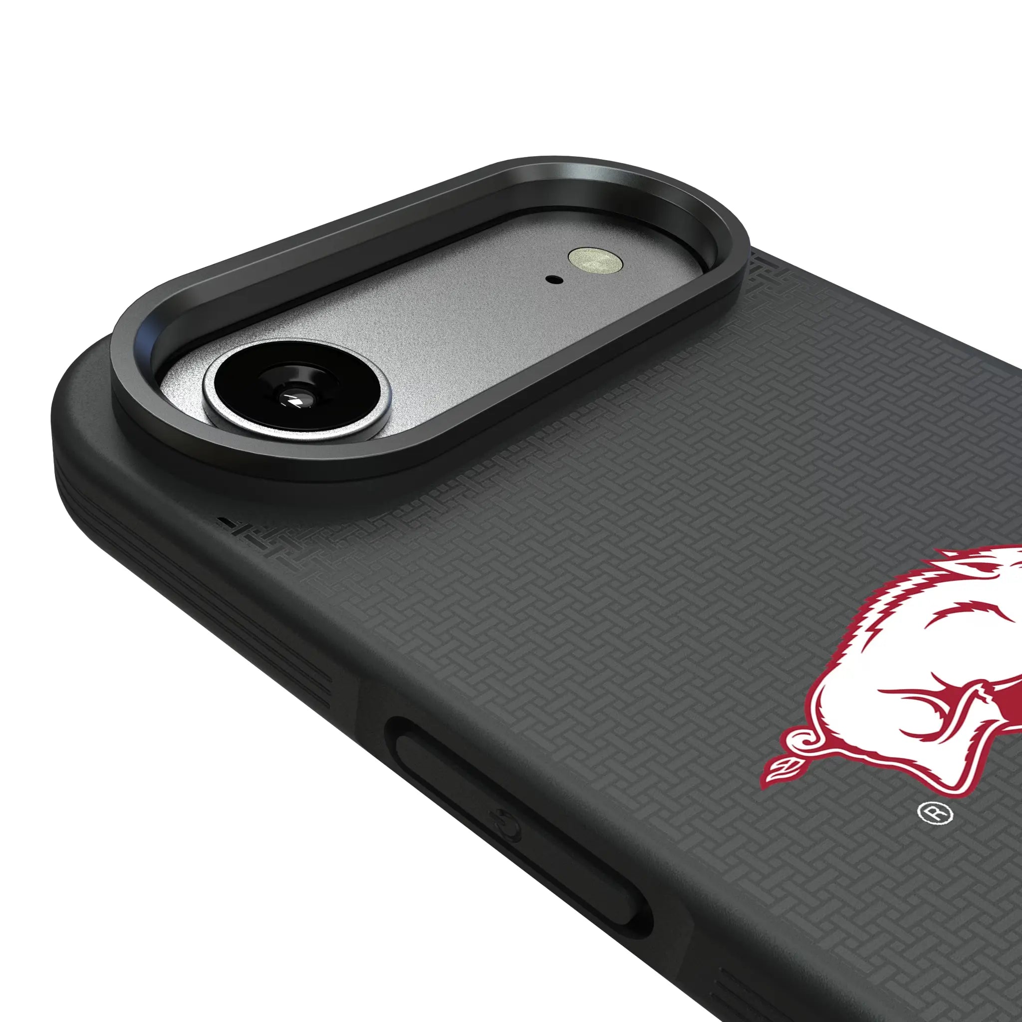 University of Arkansas Fayetteville Razorbacks Linen iPhone Bump Phone Case for Apple iPhone - Detail#Device_iPhone Air