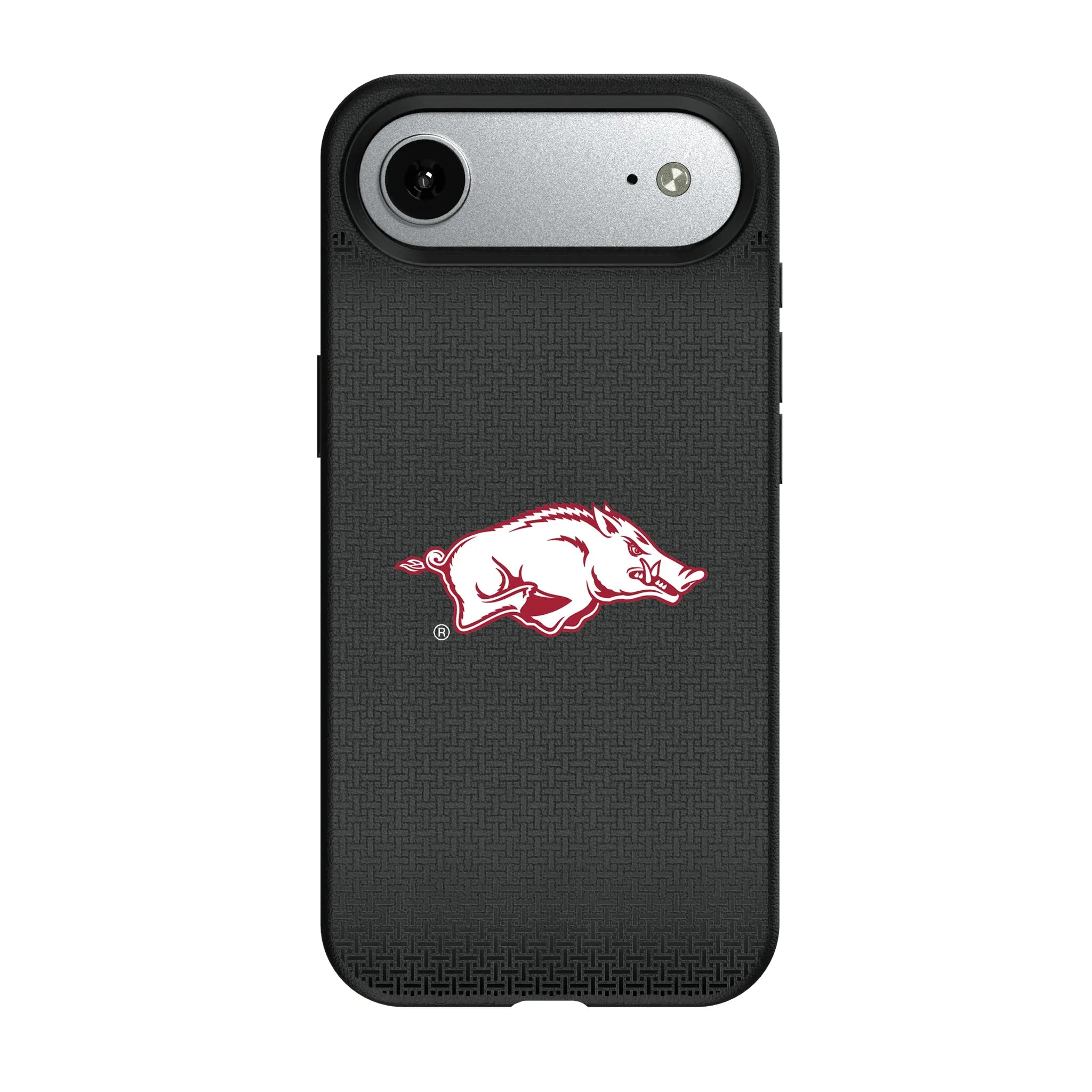 University of Arkansas Fayetteville Razorbacks Linen iPhone MagSafe Compatible Phone Case for Apple iPhone#Device_iPhone Air