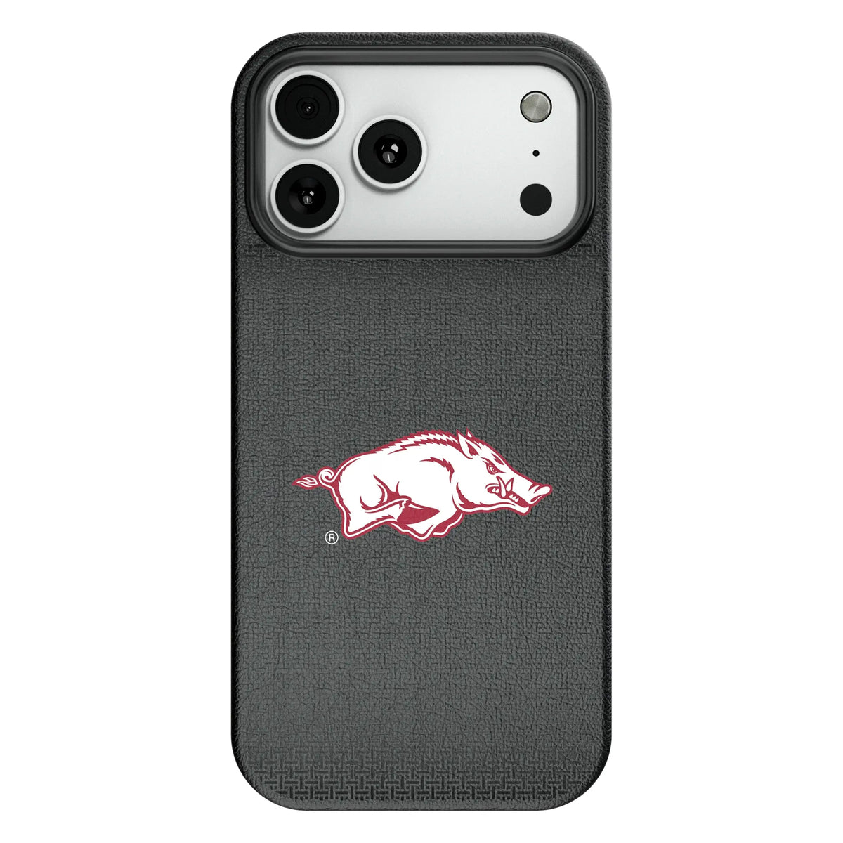University of Arkansas Fayetteville Razorbacks Linen MagSafe Compatible Phone Case for Apple iPhone