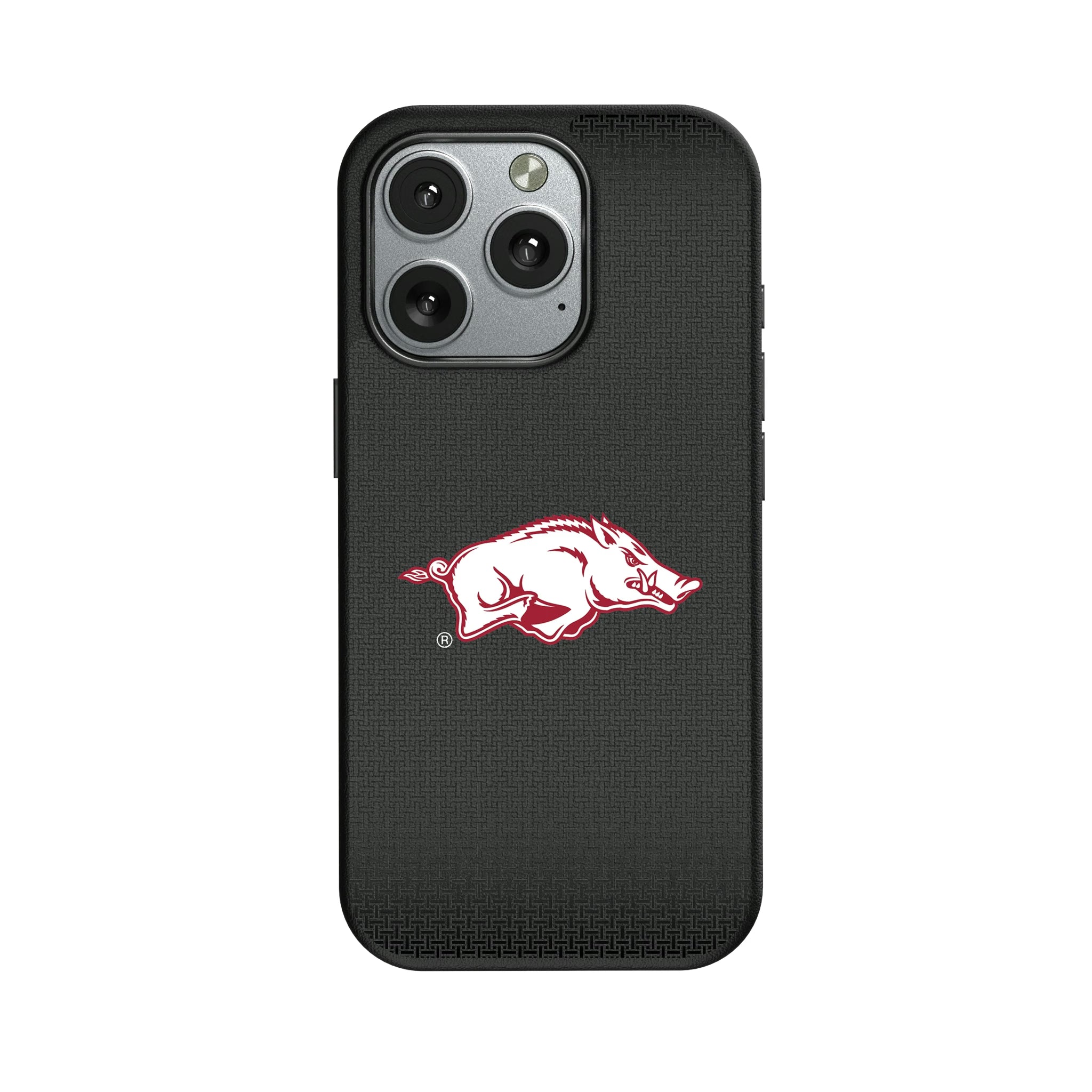 University of Arkansas Fayetteville Razorbacks Linen iPhone MagSafe Compatible Phone Case for Apple iPhone