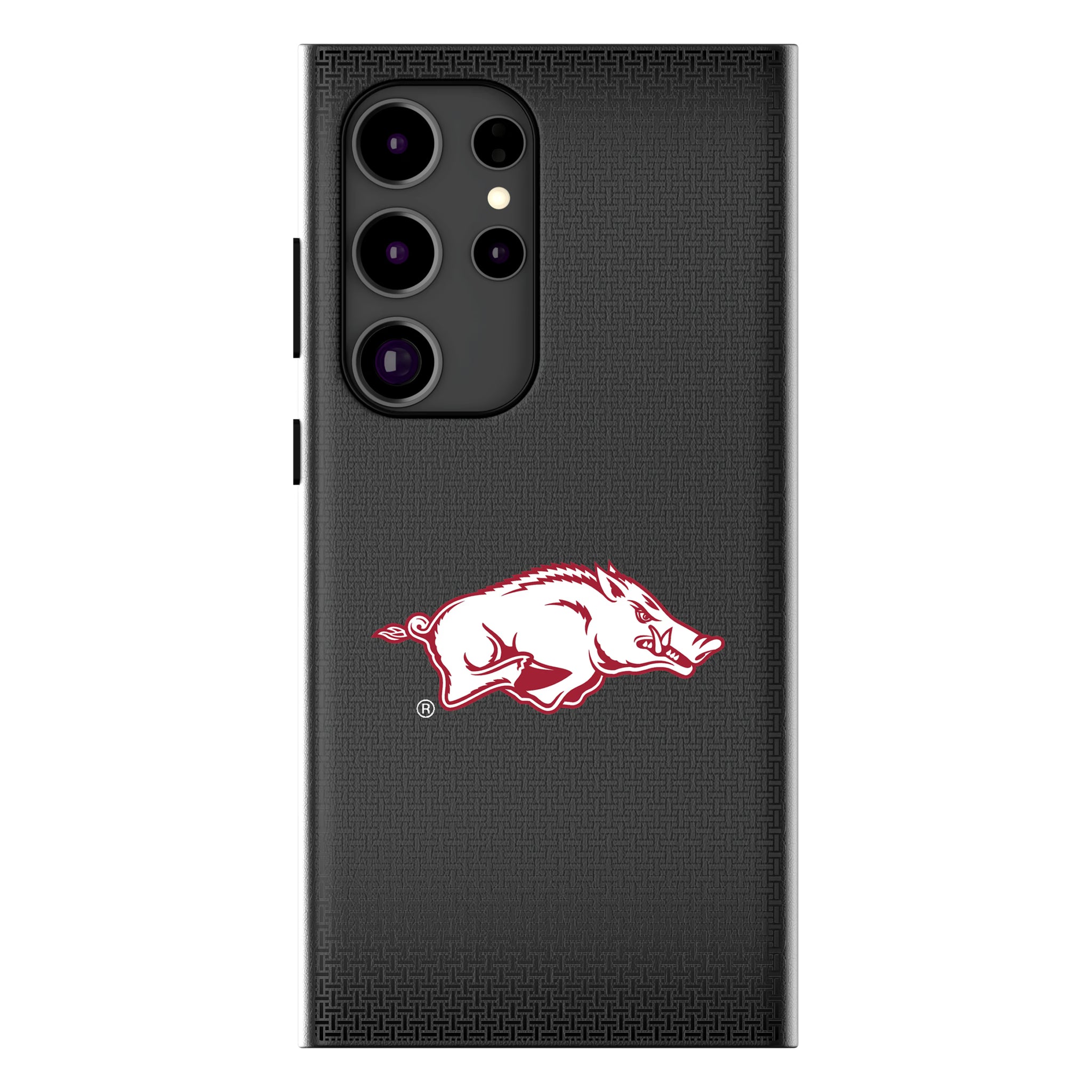 University of Arkansas Fayetteville Razorbacks Linen Galaxy MagSafe Compatible Phone Case for Samsung Galaxy