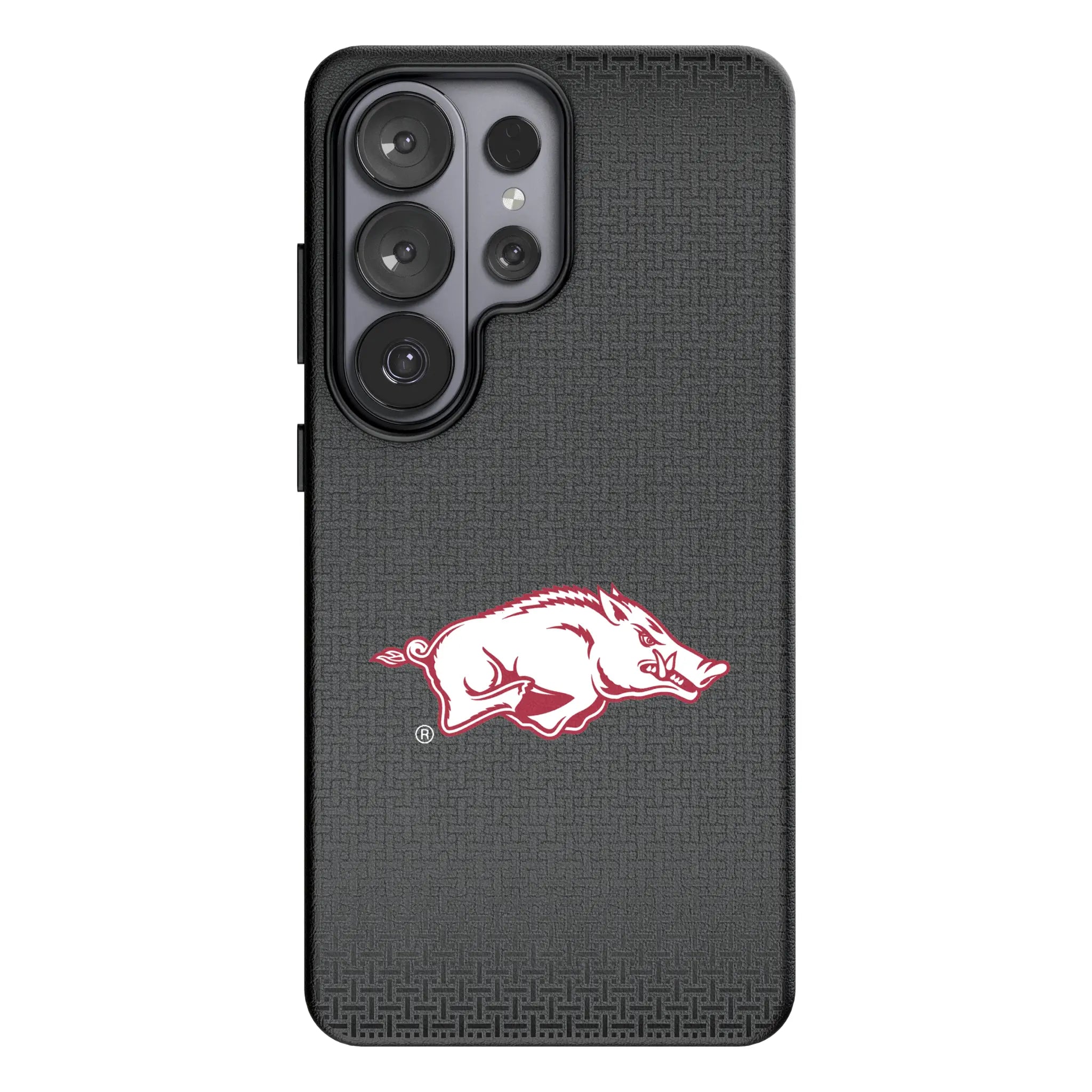 University of Arkansas Fayetteville Razorbacks Linen Galaxy MagSafe Compatible Phone Case for Samsung Galaxy#Device_Galaxy S26 Ultra