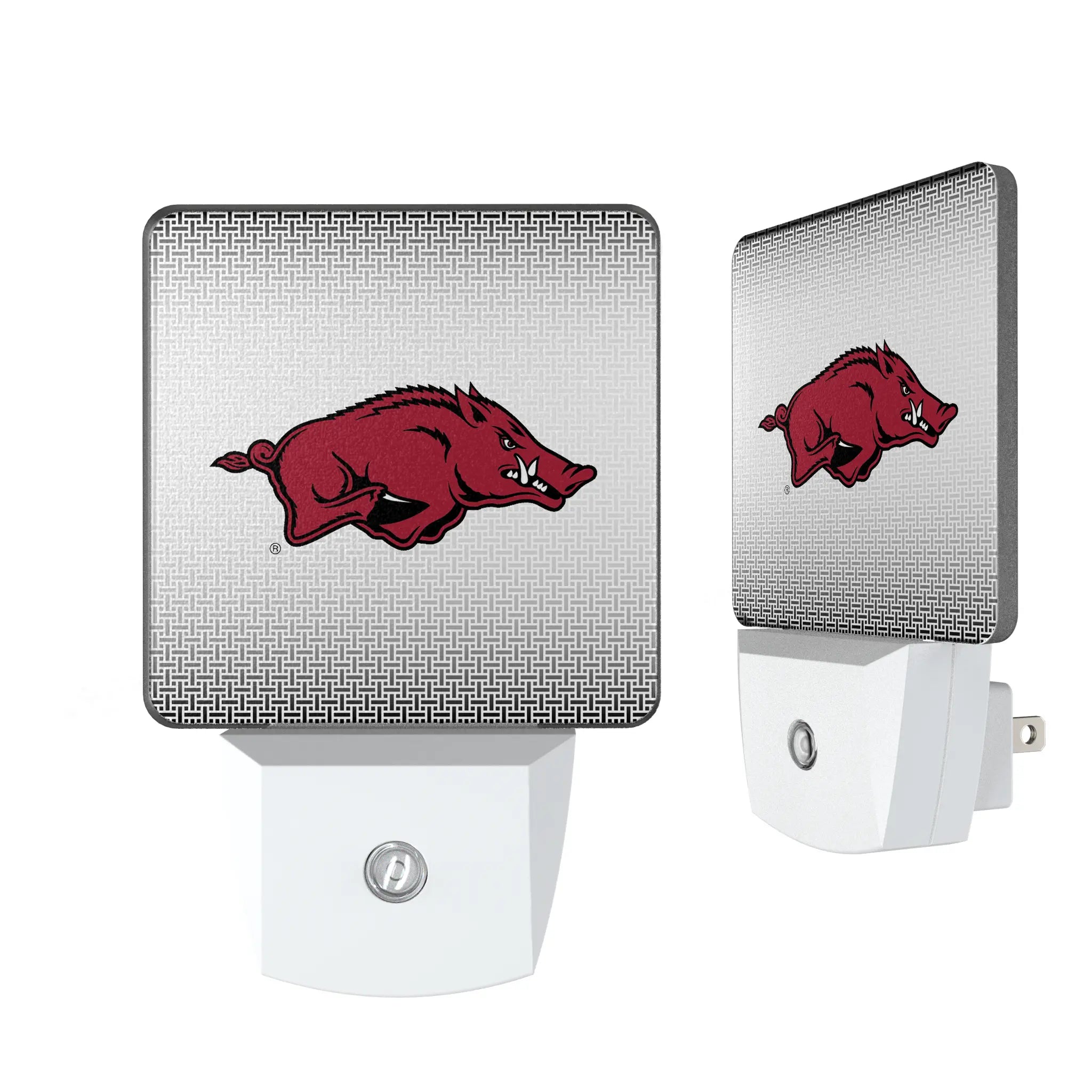University of Arkansas Fayetteville Razorbacks Linen Night Light 2-Pack