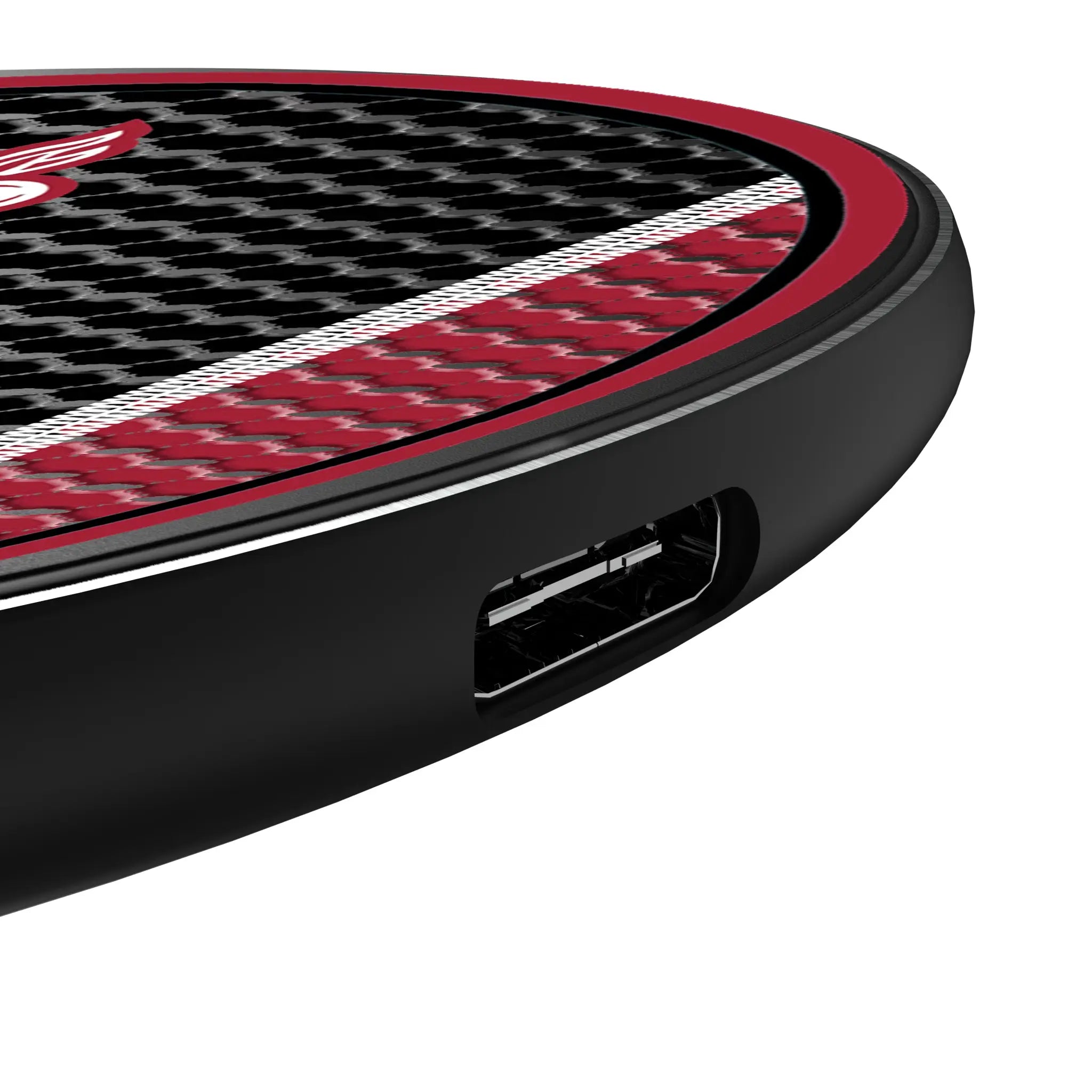 University of Arkansas Fayetteville Razorbacks Mesh 15-Watt Wireless Charger - Detail
