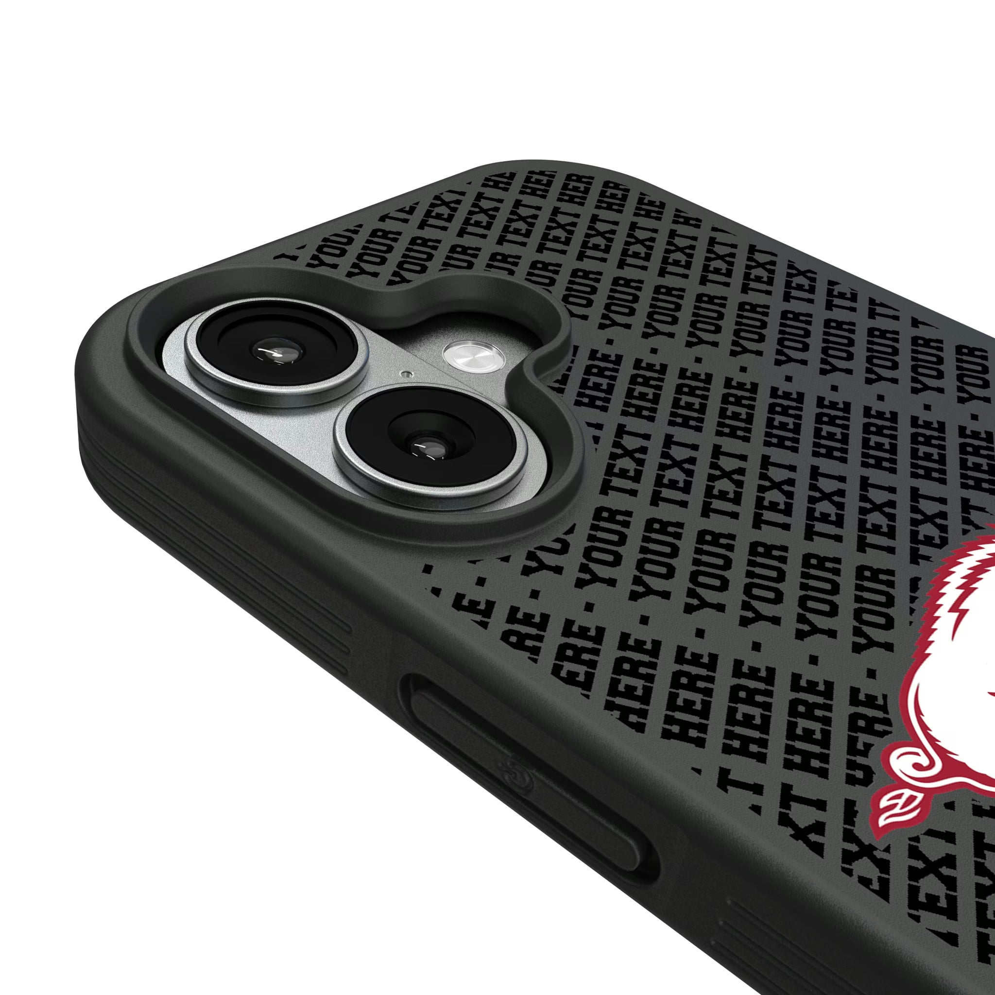 University of Arkansas Fayetteville Razorbacks Personalized EndZone Plus iPhone Bump Phone Case for Apple iPhone - Detail#Device_iPhone 17