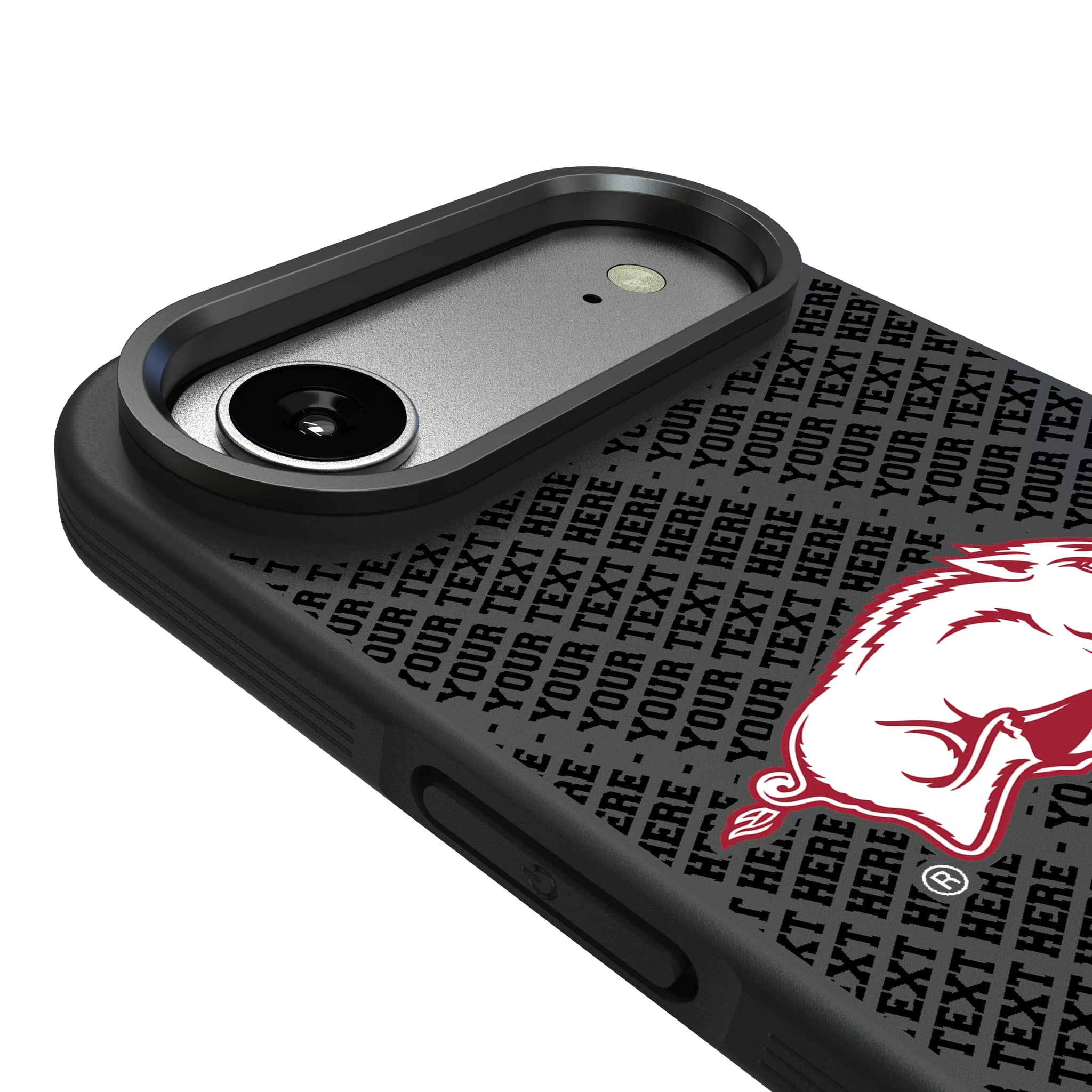 University of Arkansas Fayetteville Razorbacks Personalized EndZone Plus iPhone Bump Phone Case for Apple iPhone - Detail#Device_iPhone Air