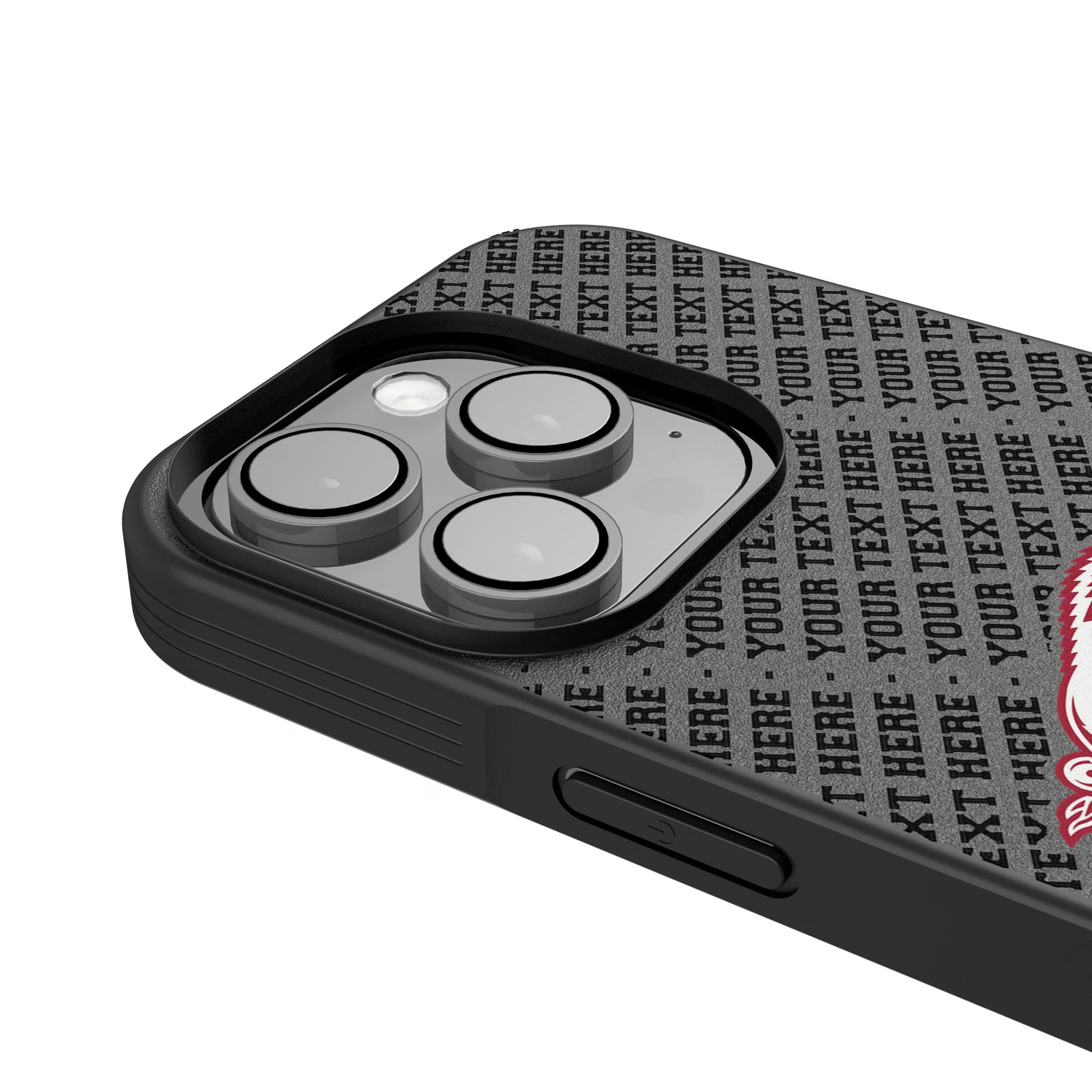 University of Arkansas Fayetteville Razorbacks Personalized EndZone Plus iPhone Bump Phone Case for Apple iPhone - Detail