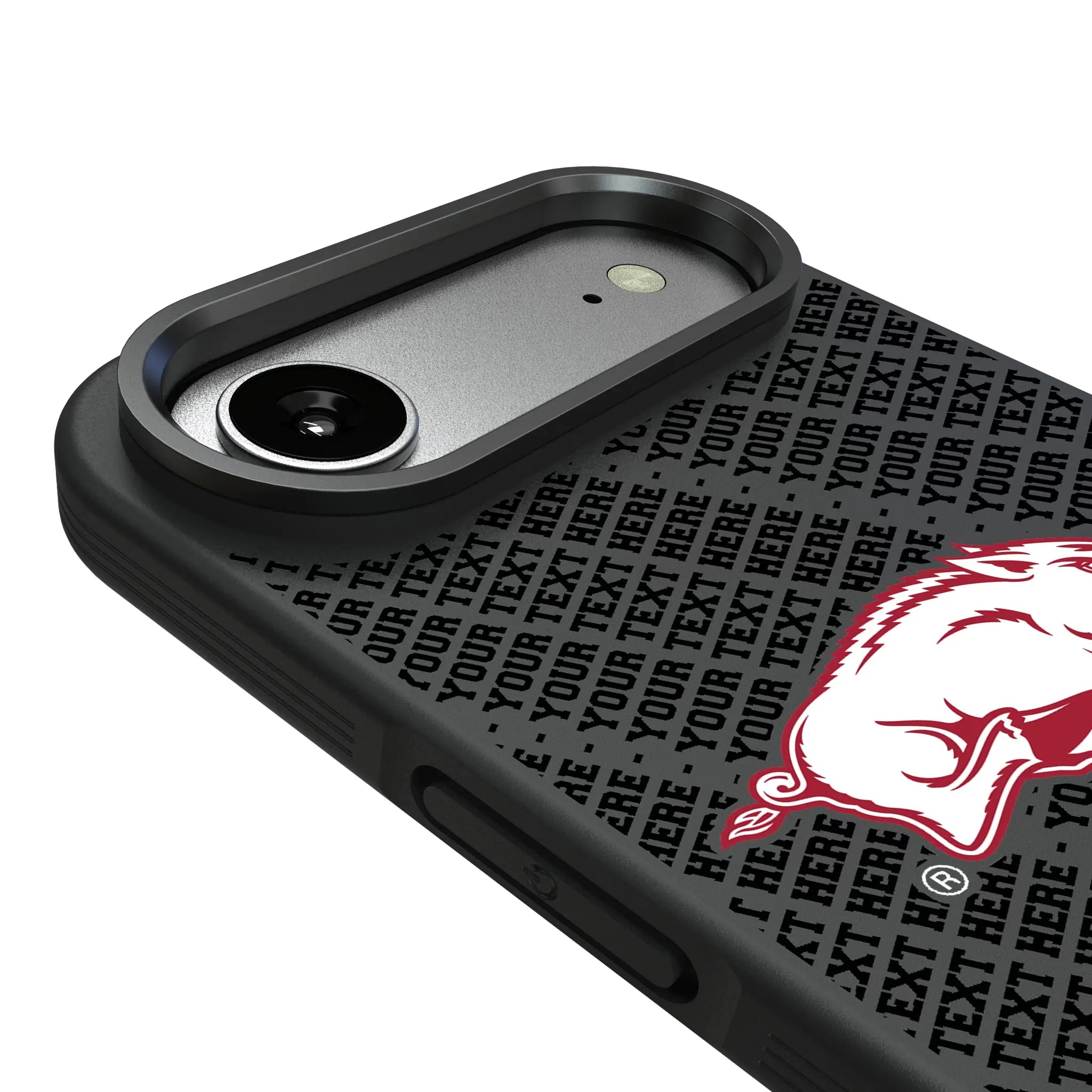University of Arkansas Fayetteville Razorbacks Personalized EndZone Plus iPhone Bump Phone Case for Apple iPhone - Detail#Device_iPhone Air