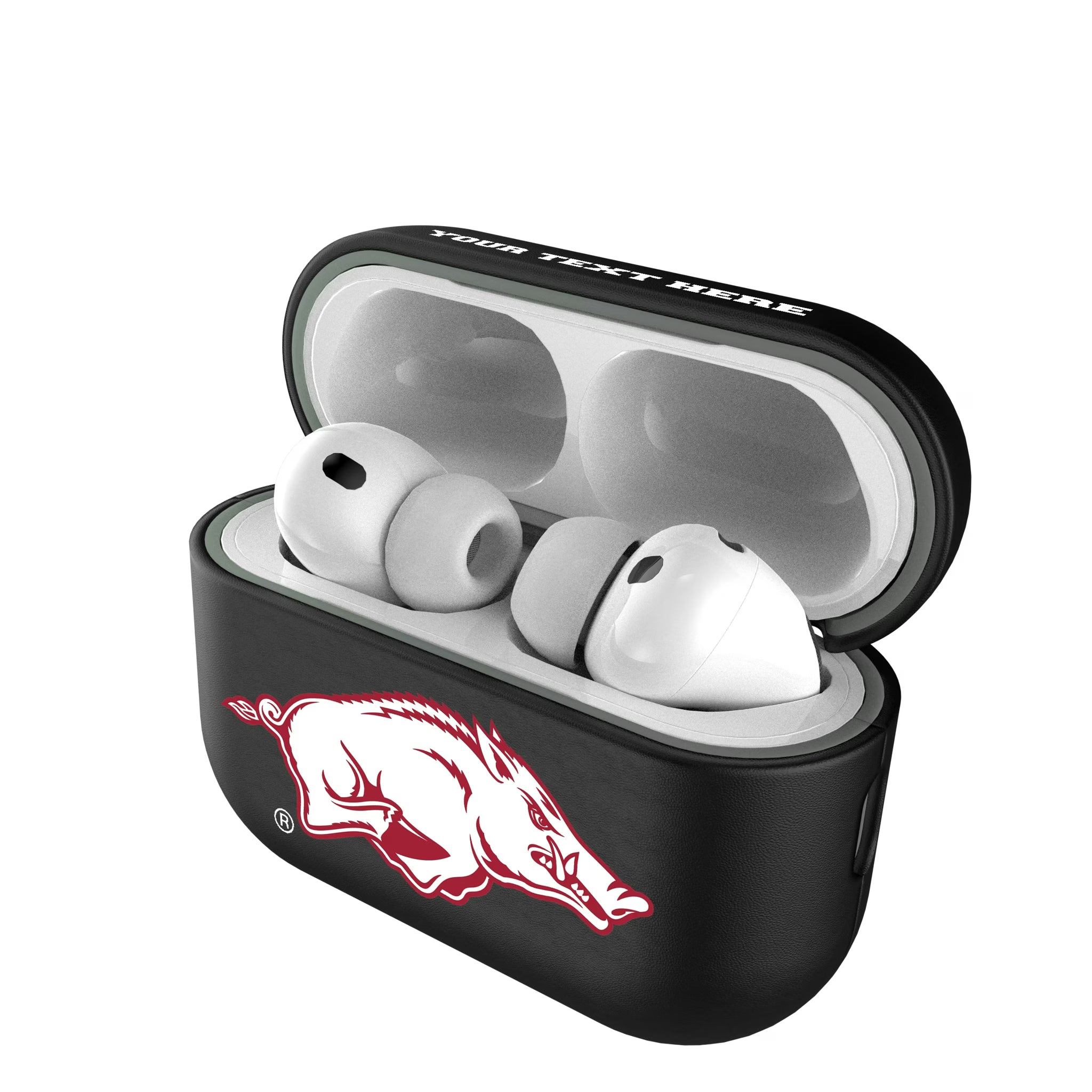 University of Arkansas Fayetteville Razorbacks Personalized Insignia AirPods AirPod Case Cover#Device_AirPods Pro 3