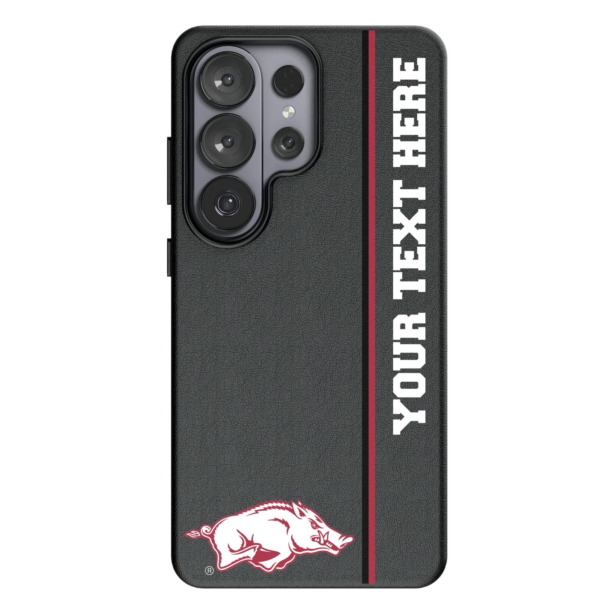 University of Arkansas Fayetteville Razorbacks Personalized Sidebard Galaxy MagSafe Compatible Phone Case for Samsung Galaxy