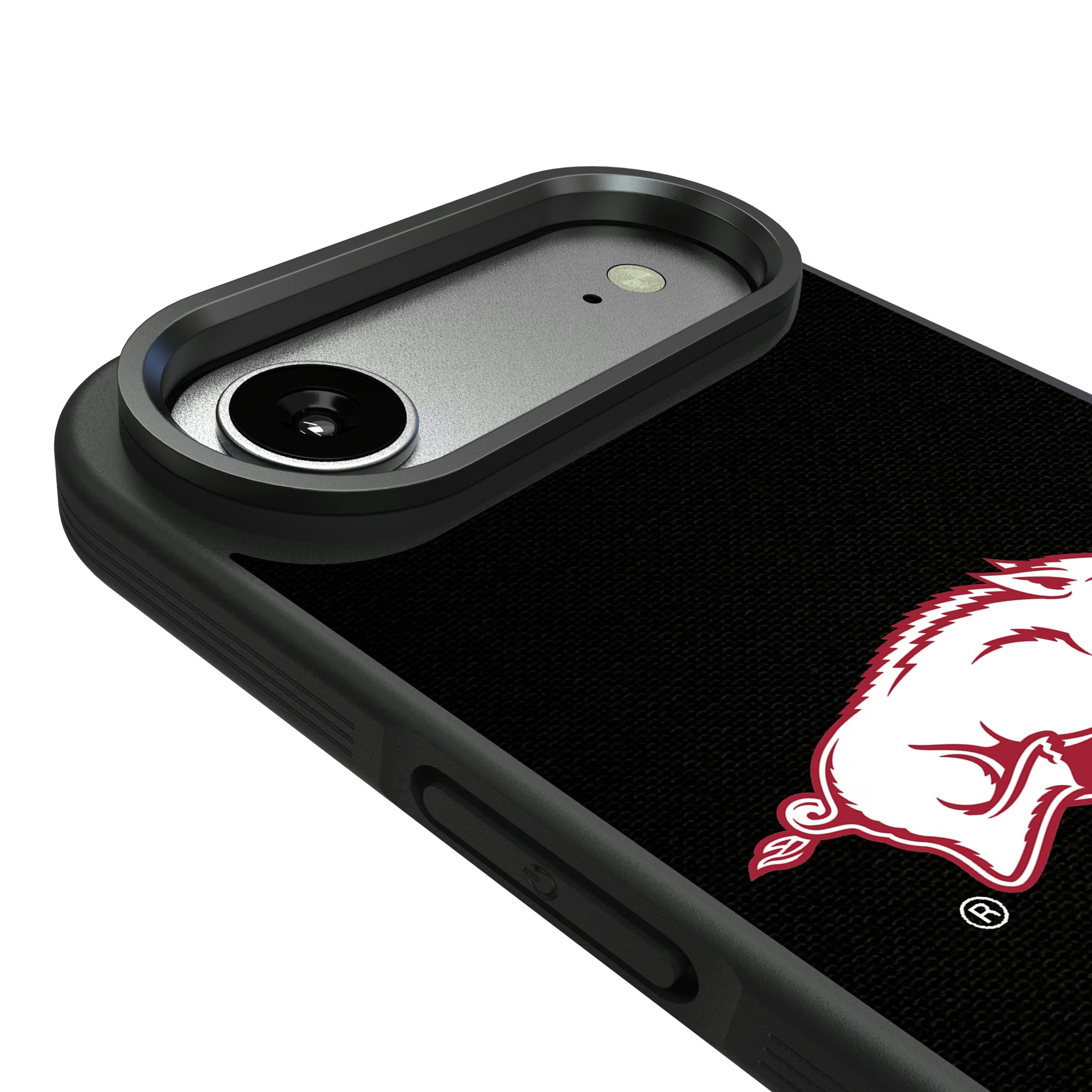 University of Arkansas Fayetteville Razorbacks Personalized Stripe iPhone Bump Phone Case for Apple iPhone - Detail#Device_iPhone Air