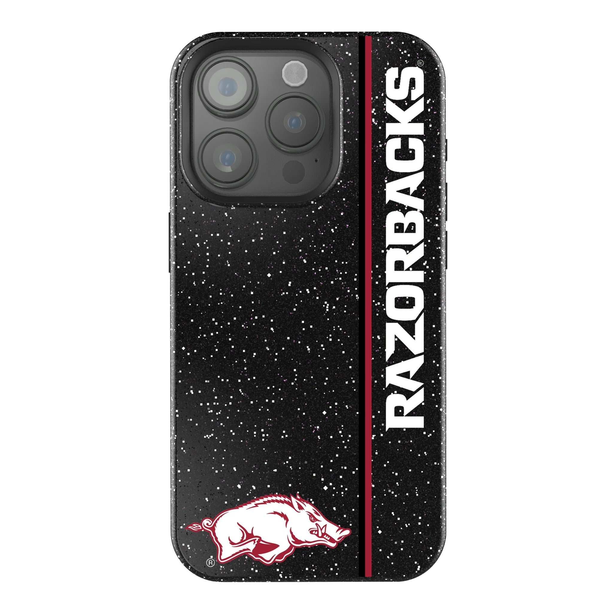 University of Arkansas Fayetteville Razorbacks Sidebar iPhone Bling Phone Case for Apple iPhone