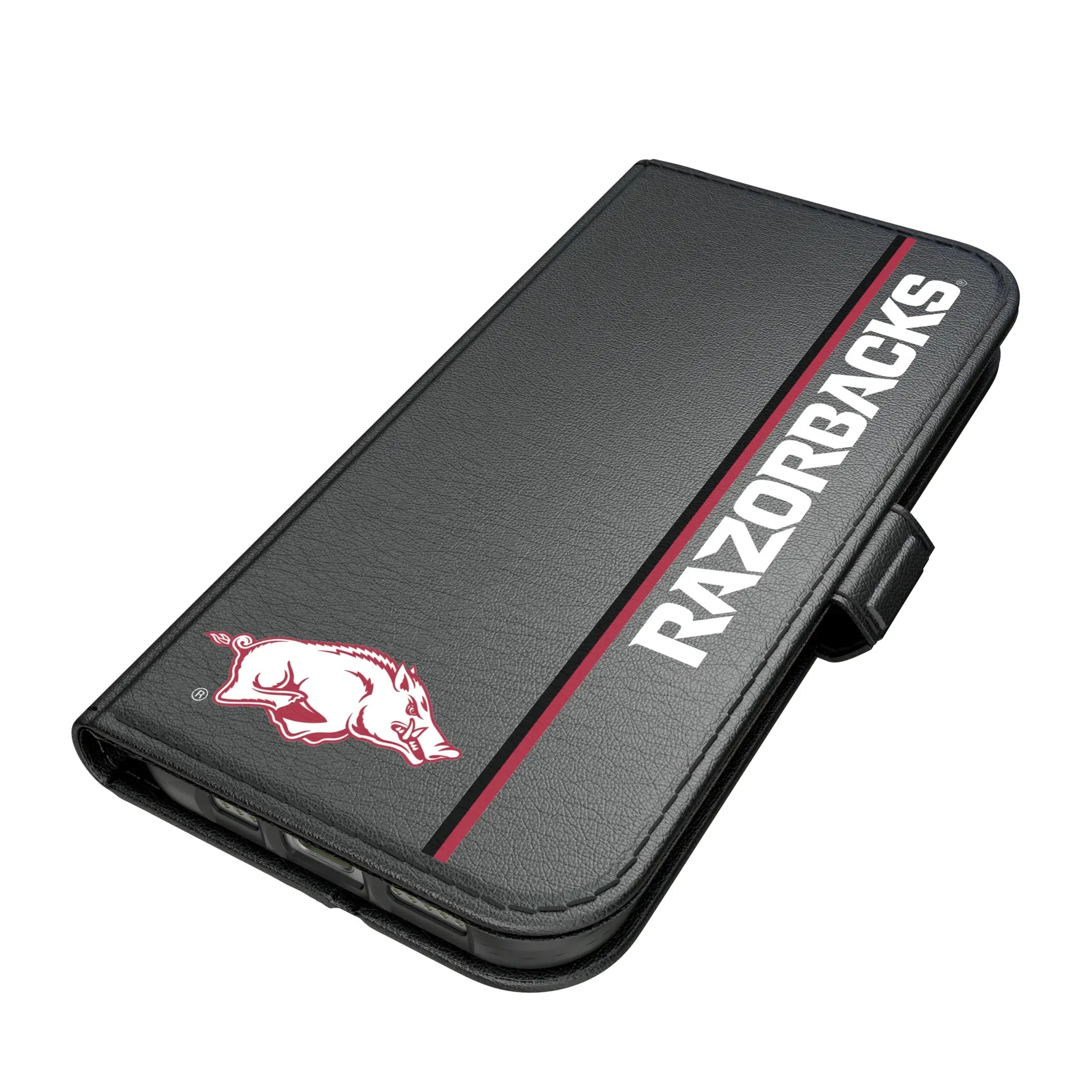 University of Arkansas Fayetteville Razorbacks Sidebar iPhone Folio Phone Case for Apple iPhone#Device_iPhone 17