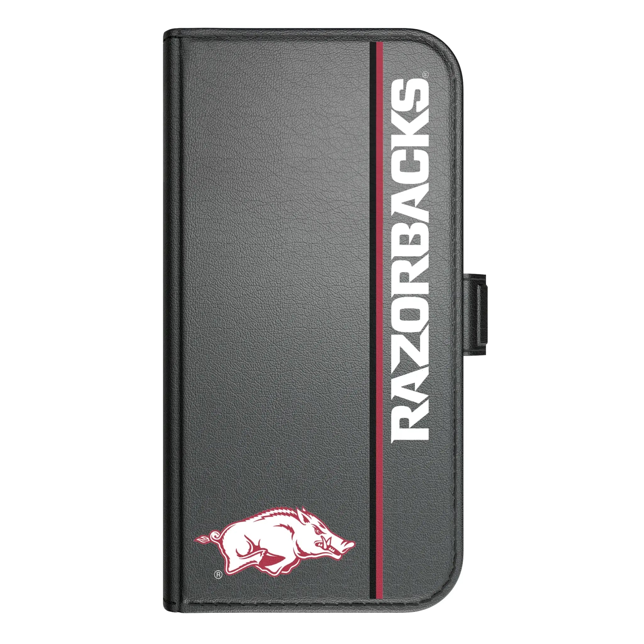 University of Arkansas Fayetteville Razorbacks Sidebar iPhone Folio Phone Case for Apple iPhone#Device_iPhone 17