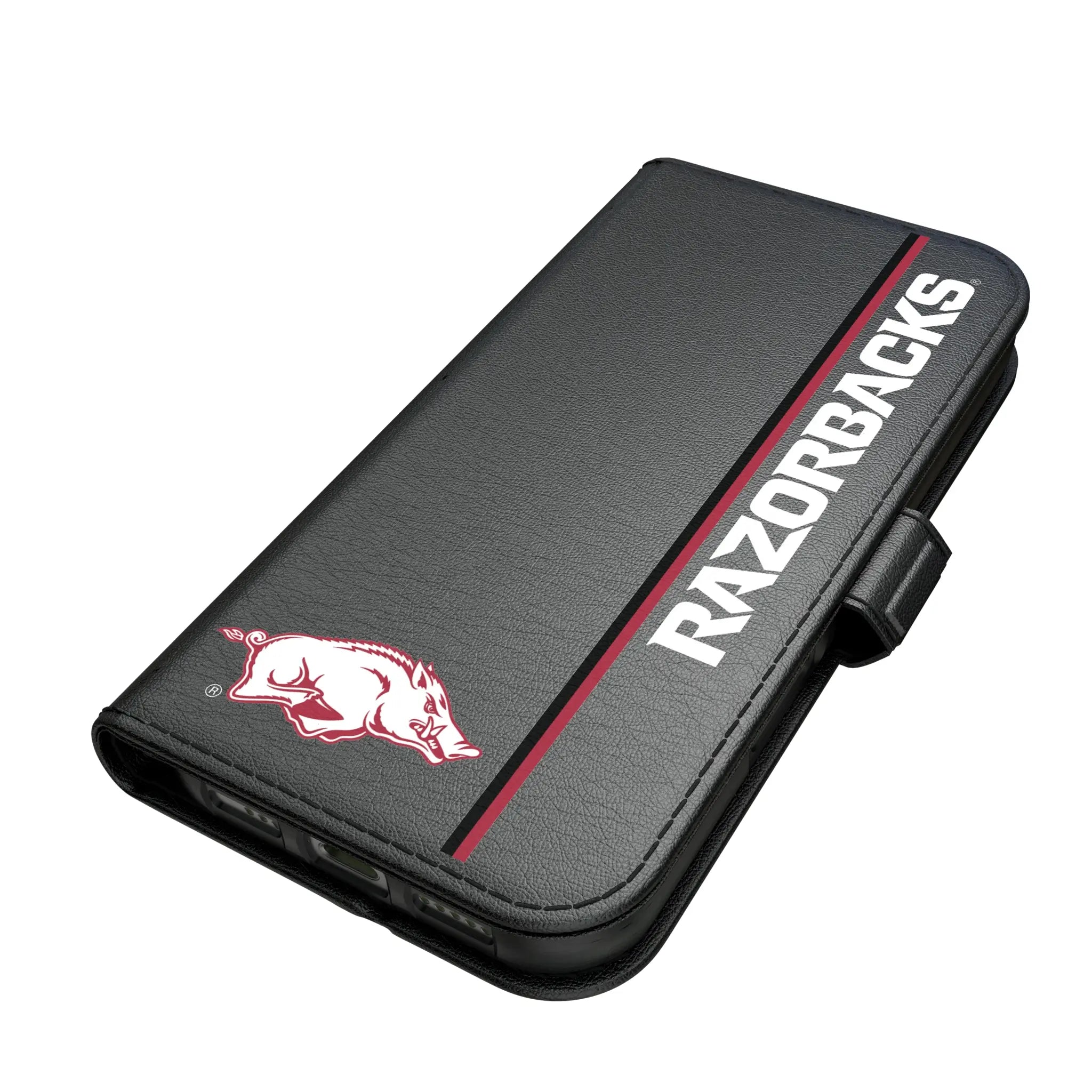 University of Arkansas Fayetteville Razorbacks Sidebar iPhone Folio Phone Case for Apple iPhone#Device_iPhone 17 Pro