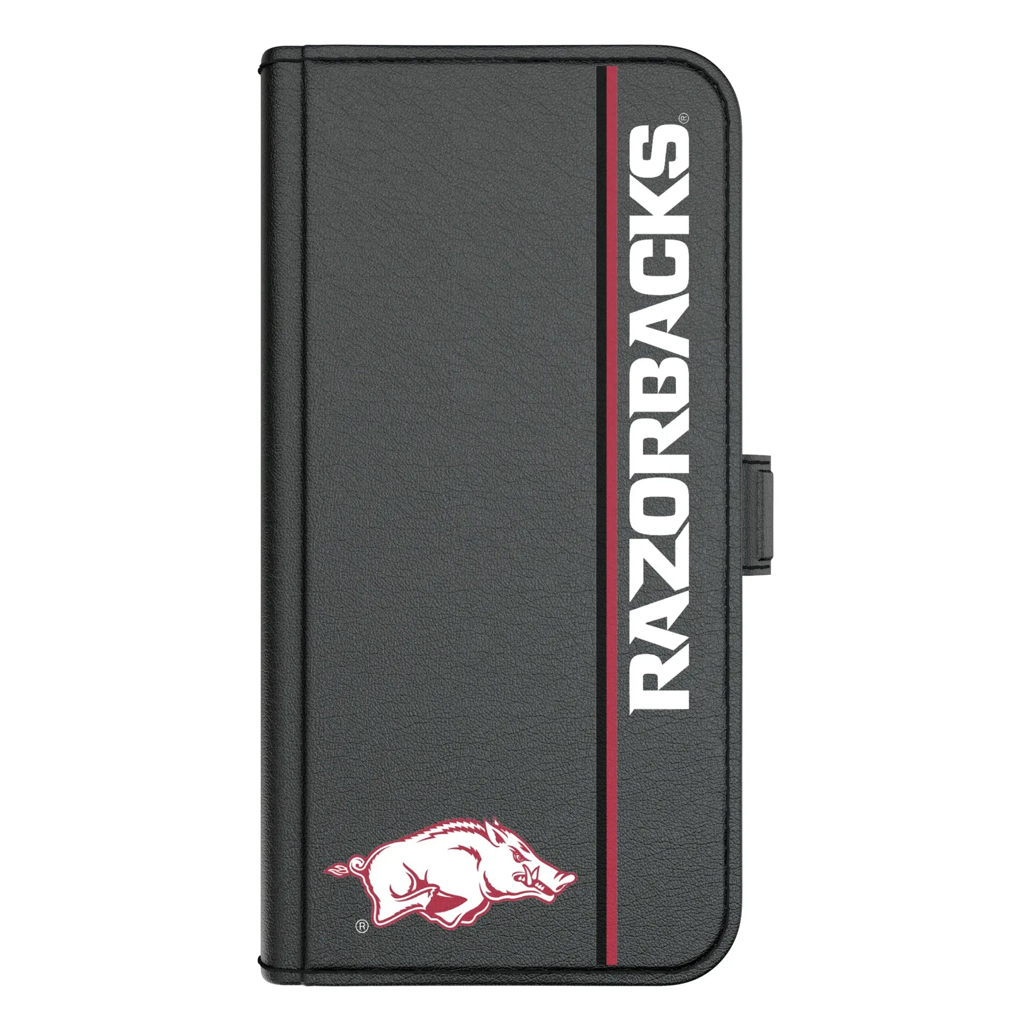 University of Arkansas Fayetteville Razorbacks Sidebar iPhone Folio Phone Case for Apple iPhone#Device_iPhone 17 Pro Max