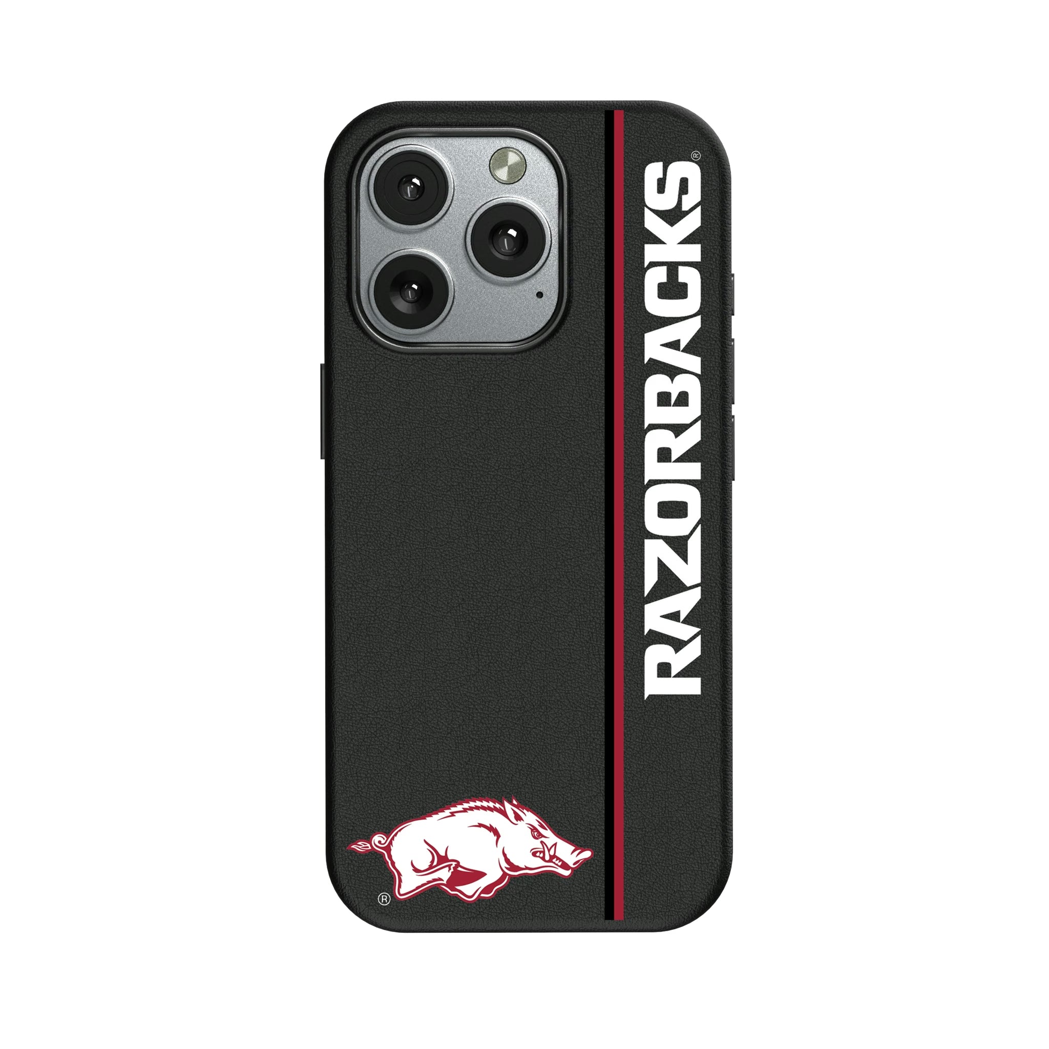 University of Arkansas Fayetteville Razorbacks Sidebar iPhone MagSafe Compatible Phone Case for Apple iPhone
