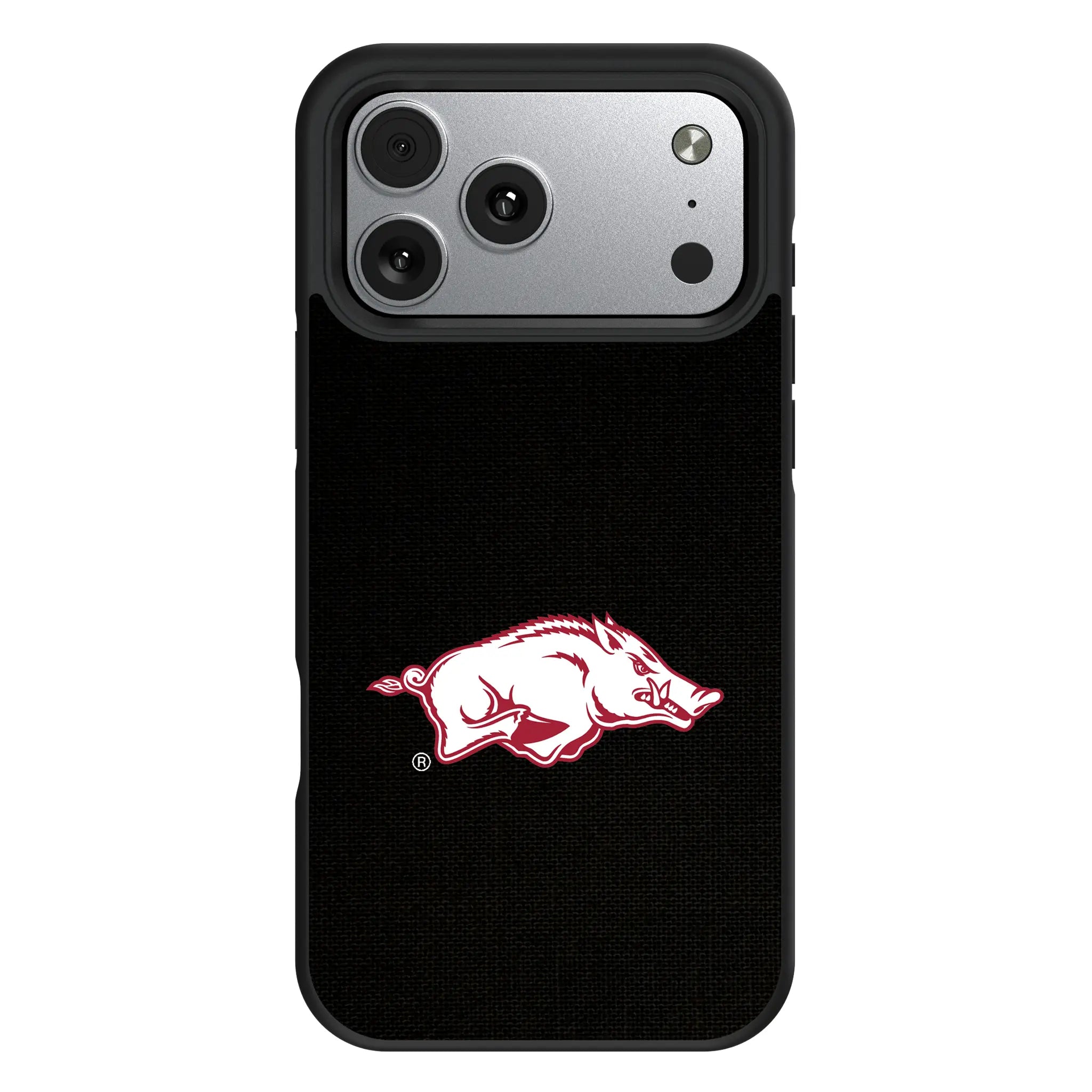 University of Arkansas Fayetteville Razorbacks Solid iPhone Bump Phone Case for Apple iPhone#Device_iPhone 17 Pro Max